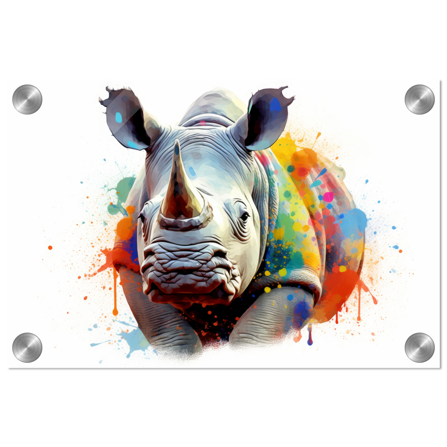 Rhinozeros Pop-Art (WILD135)