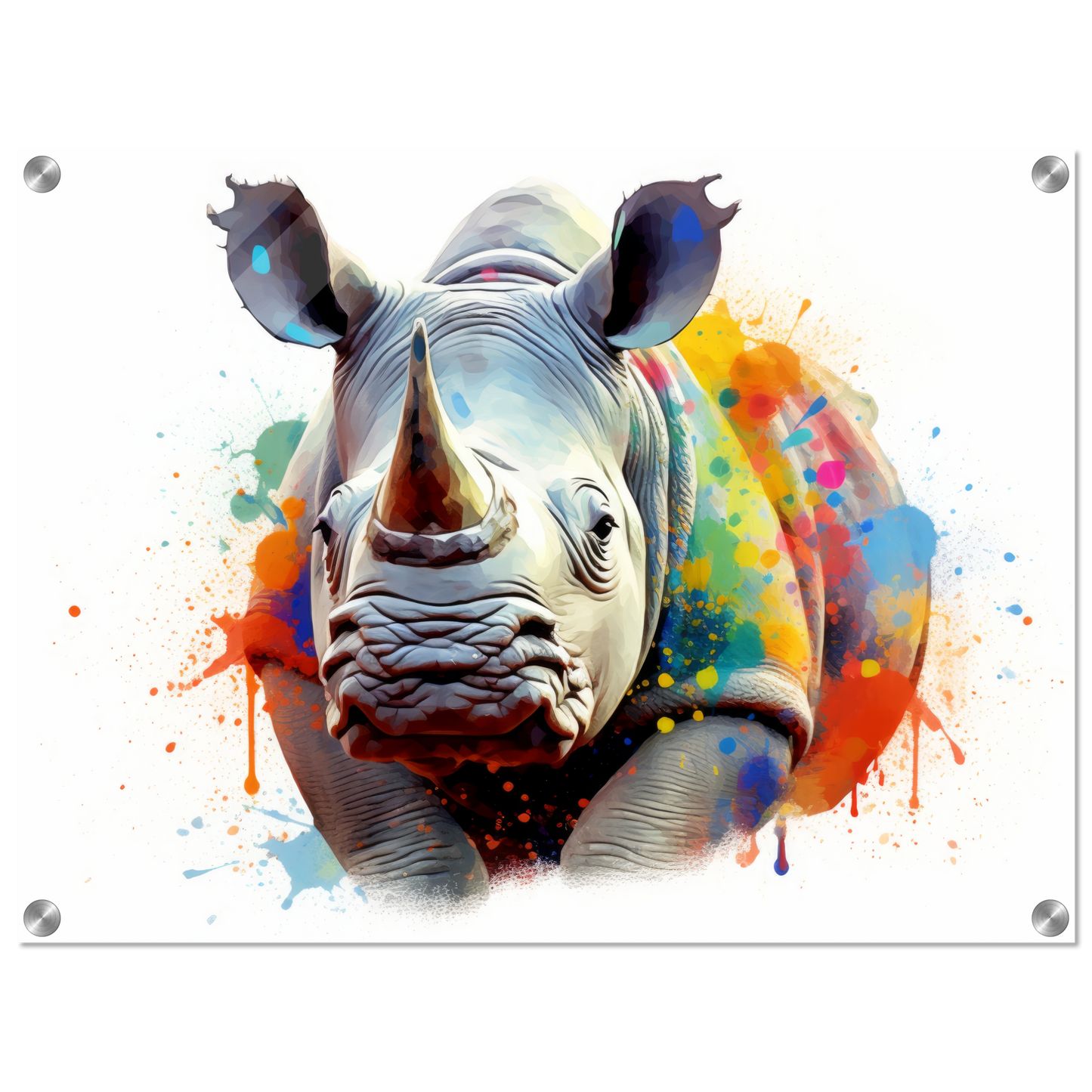 Rhinozeros Pop-Art (WILD135)