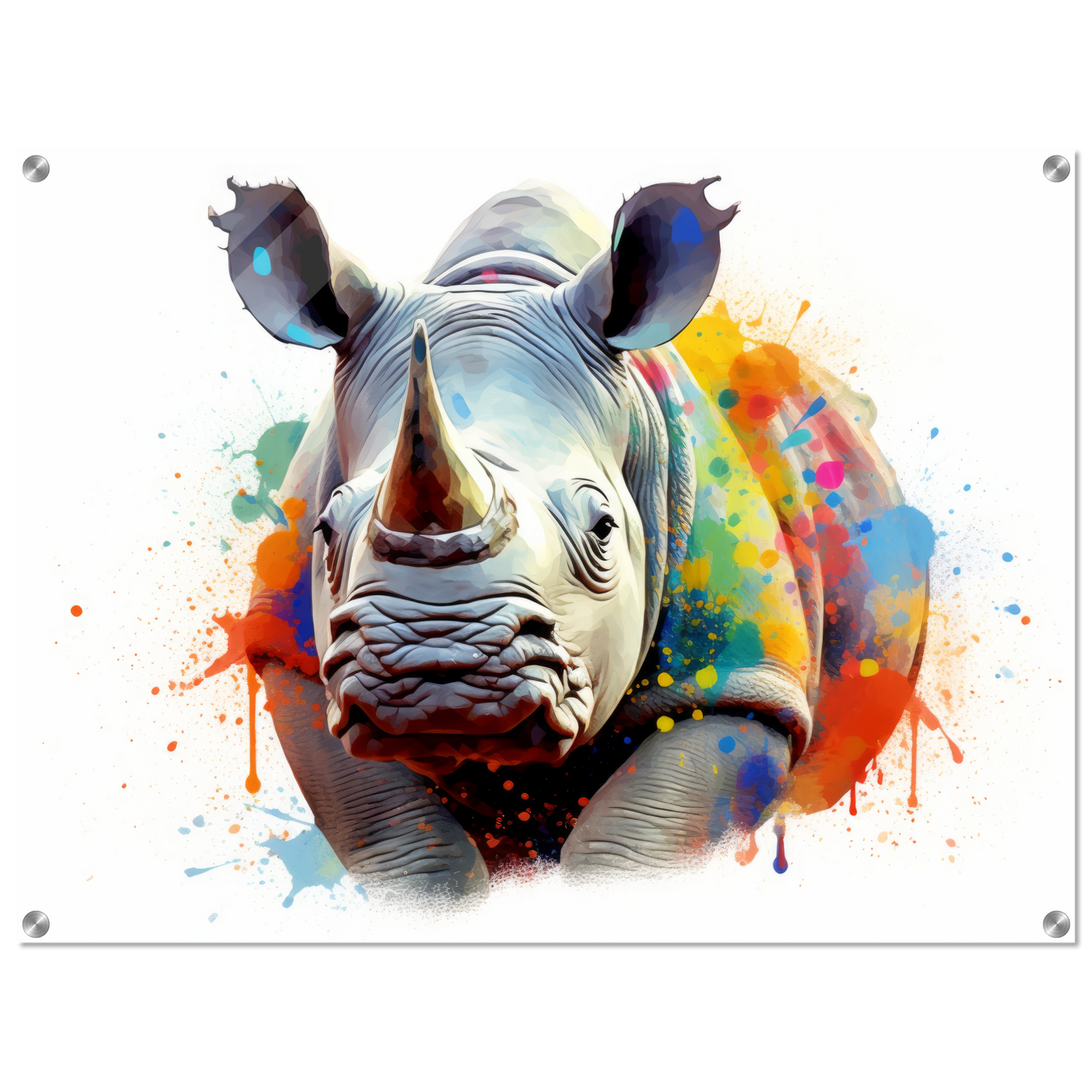 Rhinozeros Pop-Art (WILD135)