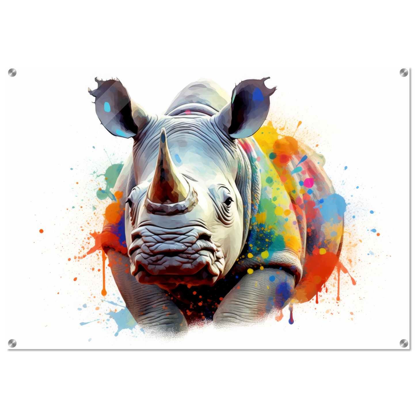 Rhinozeros Pop-Art (WILD135)