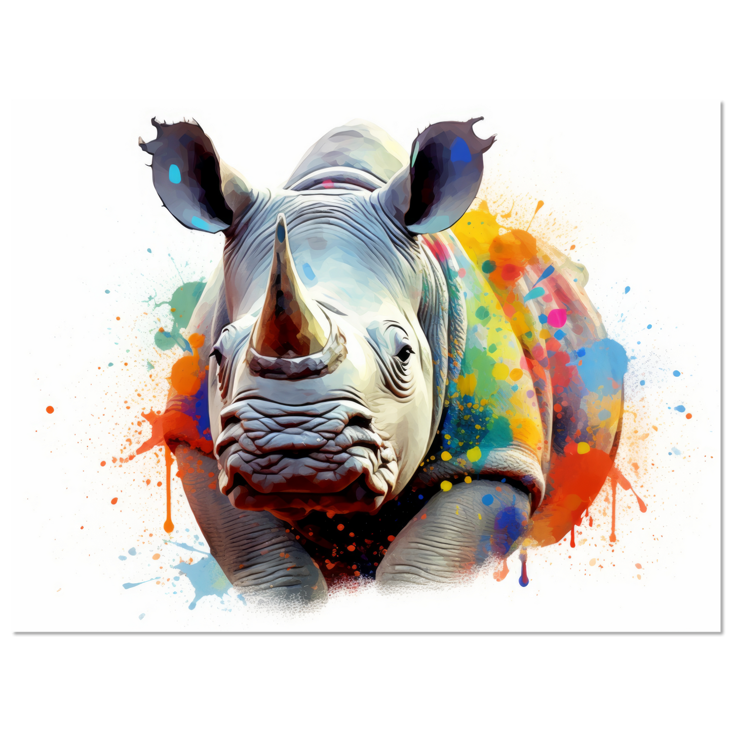Rhinozeros Pop-Art (WILD135)