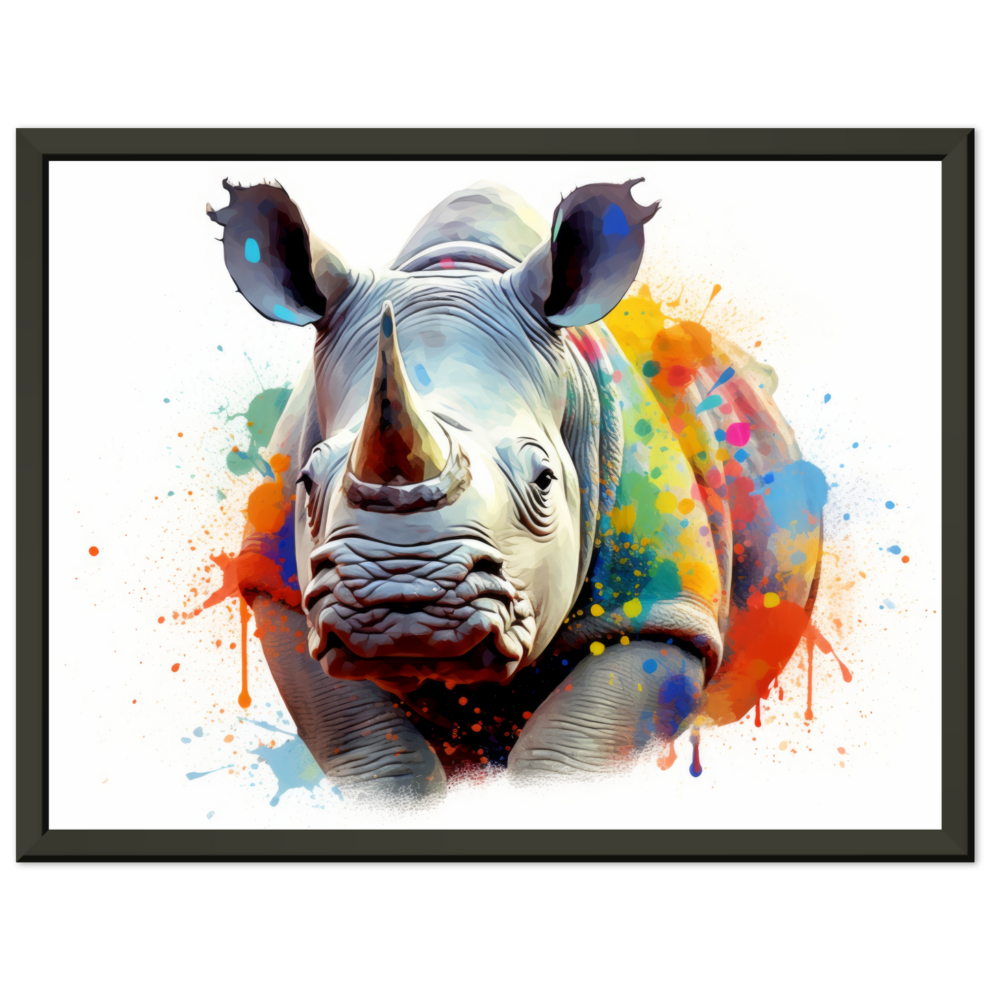 Rhinozeros Pop-Art (WILD135)
