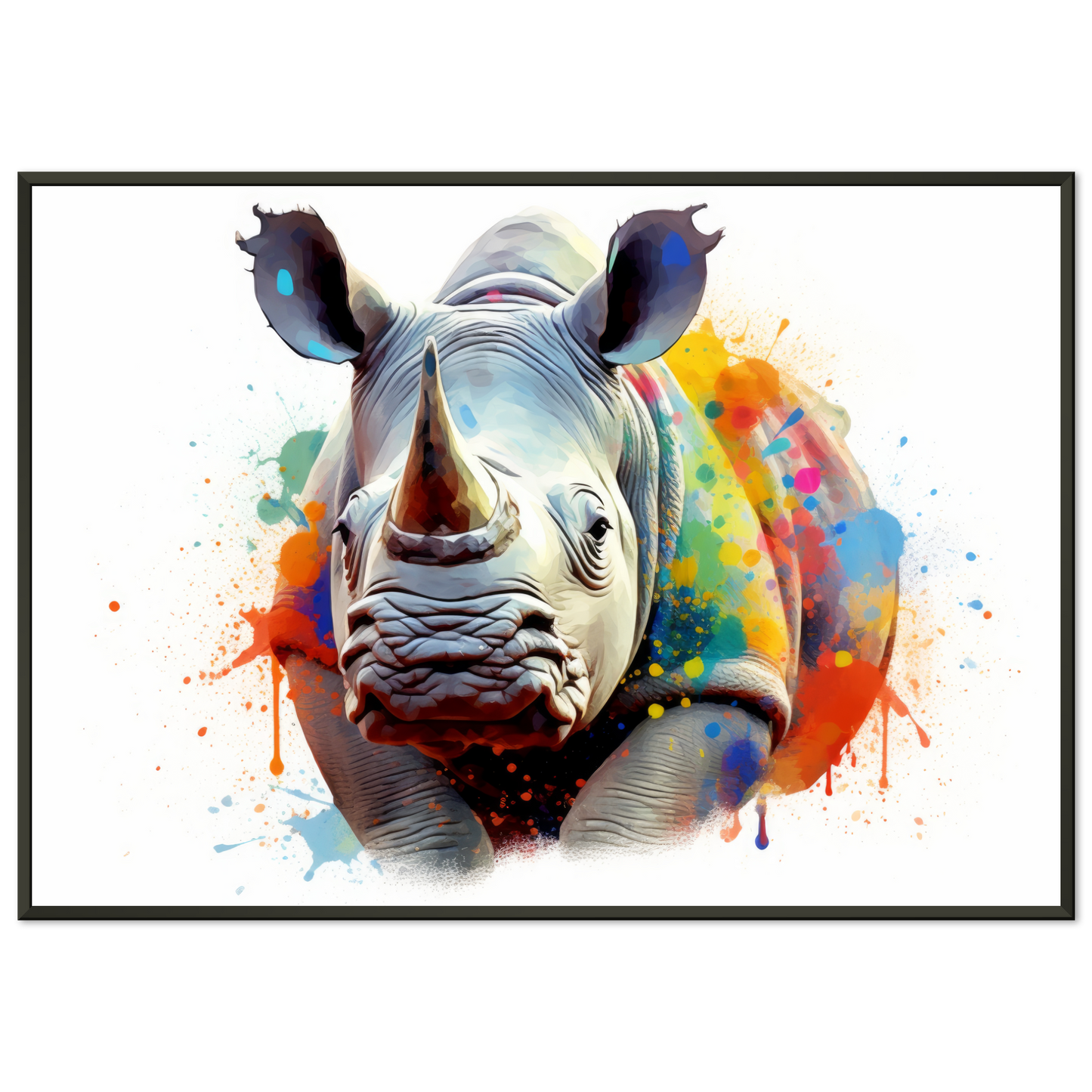 Rhinozeros Pop-Art (WILD135)