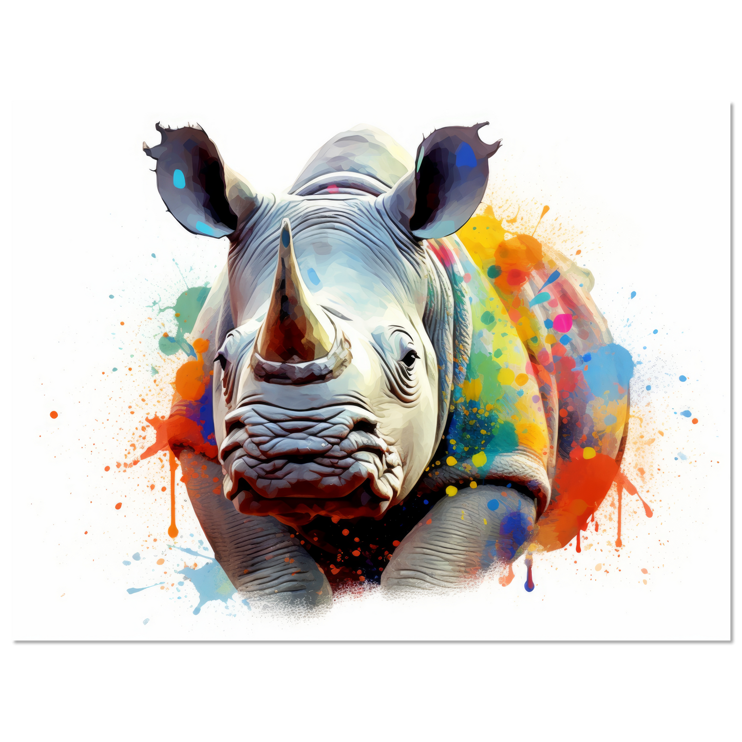 Rhinozeros Pop-Art (WILD135)