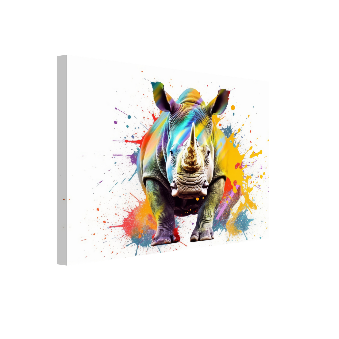 Rhinoceros pop art (WILD136)