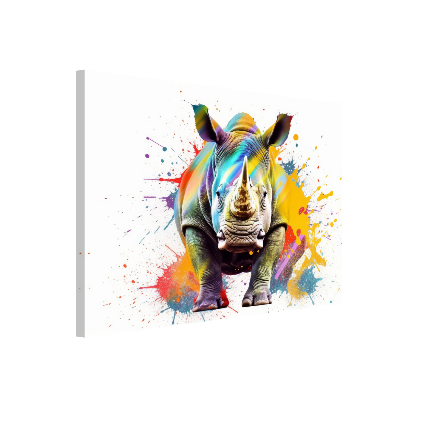 Rhinoceros pop art (WILD136)
