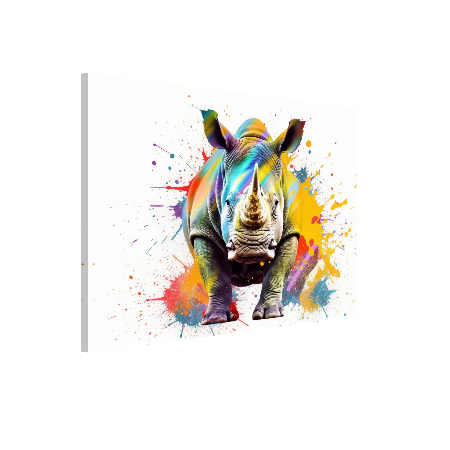 Rhinoceros pop art (WILD136)