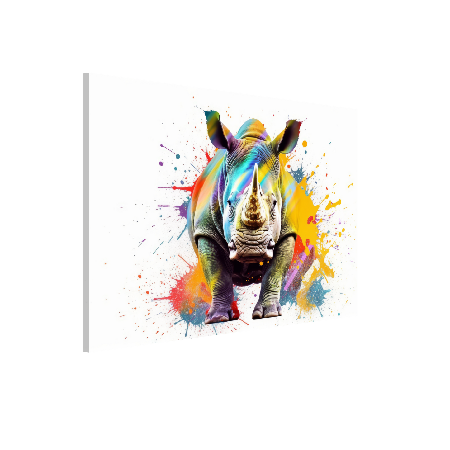 Rhinoceros pop art (WILD136)