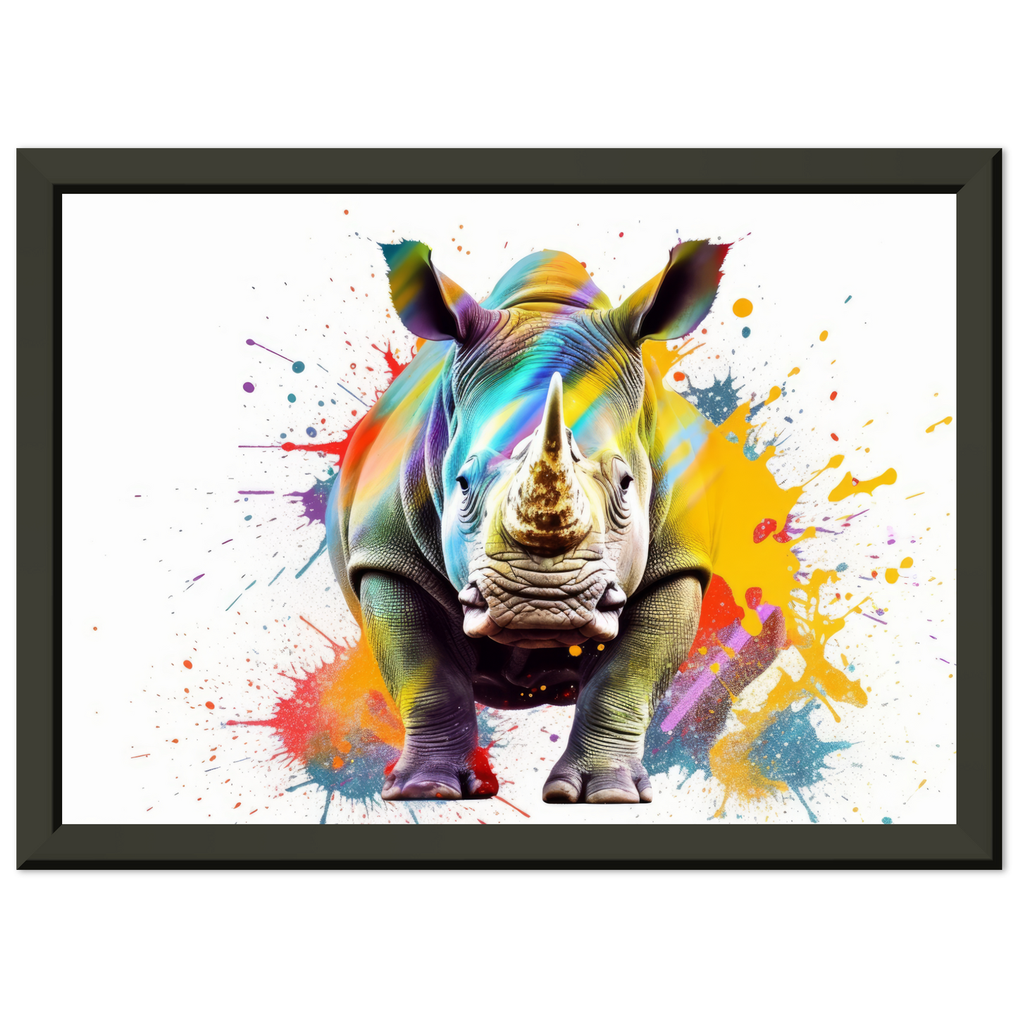 Rhinoceros pop art (WILD136)
