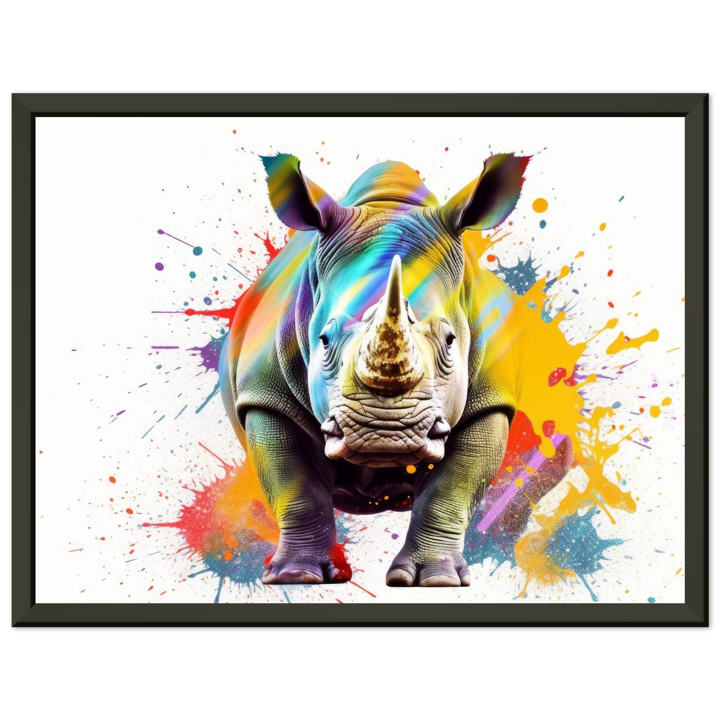 Rhinoceros pop art (WILD136)