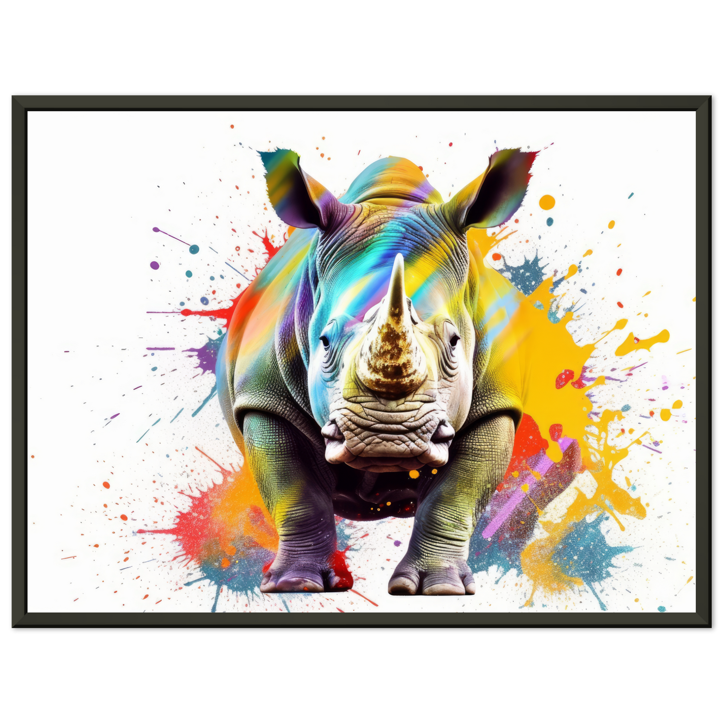 Rhinoceros pop art (WILD136)