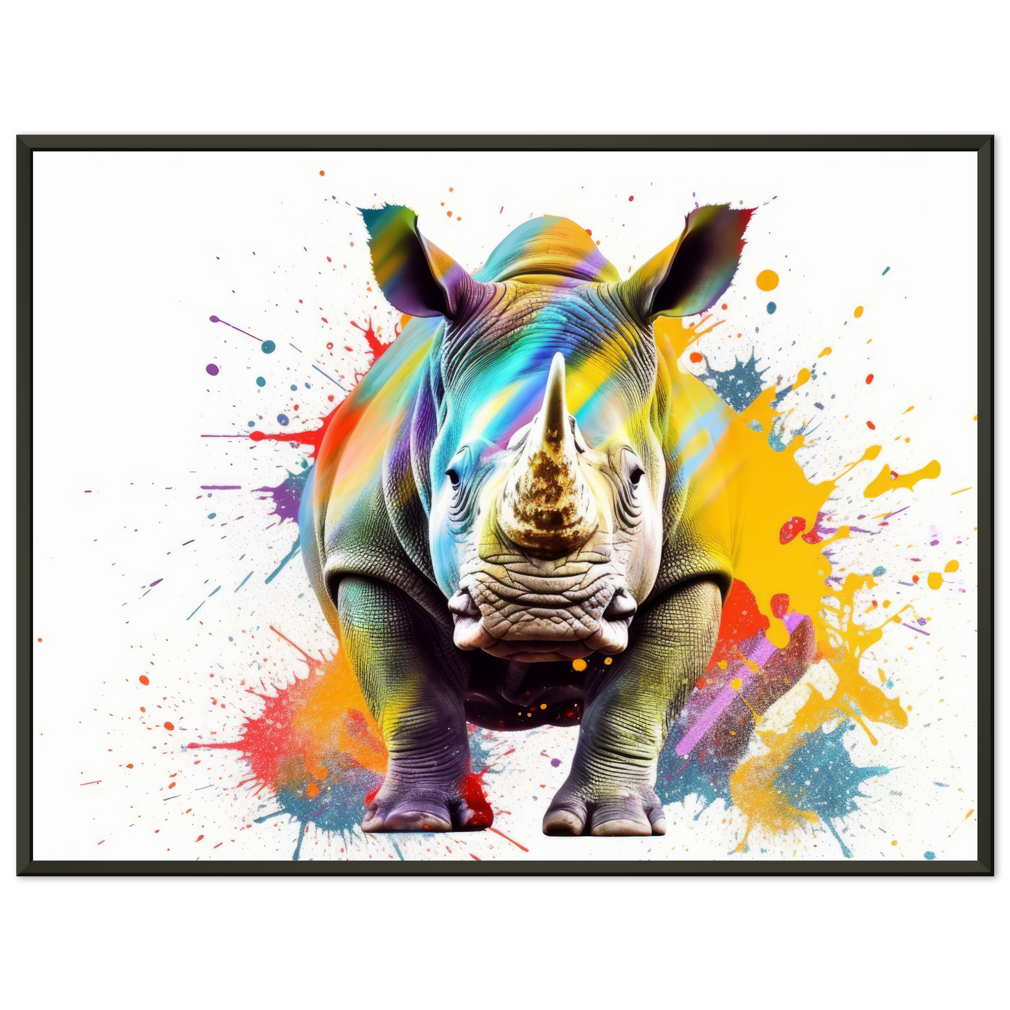 Rhinoceros pop art (WILD136)