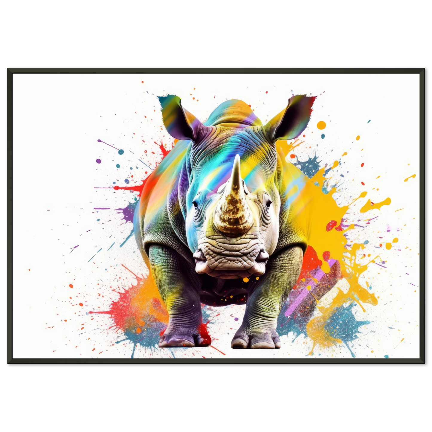 Rhinoceros pop art (WILD136)
