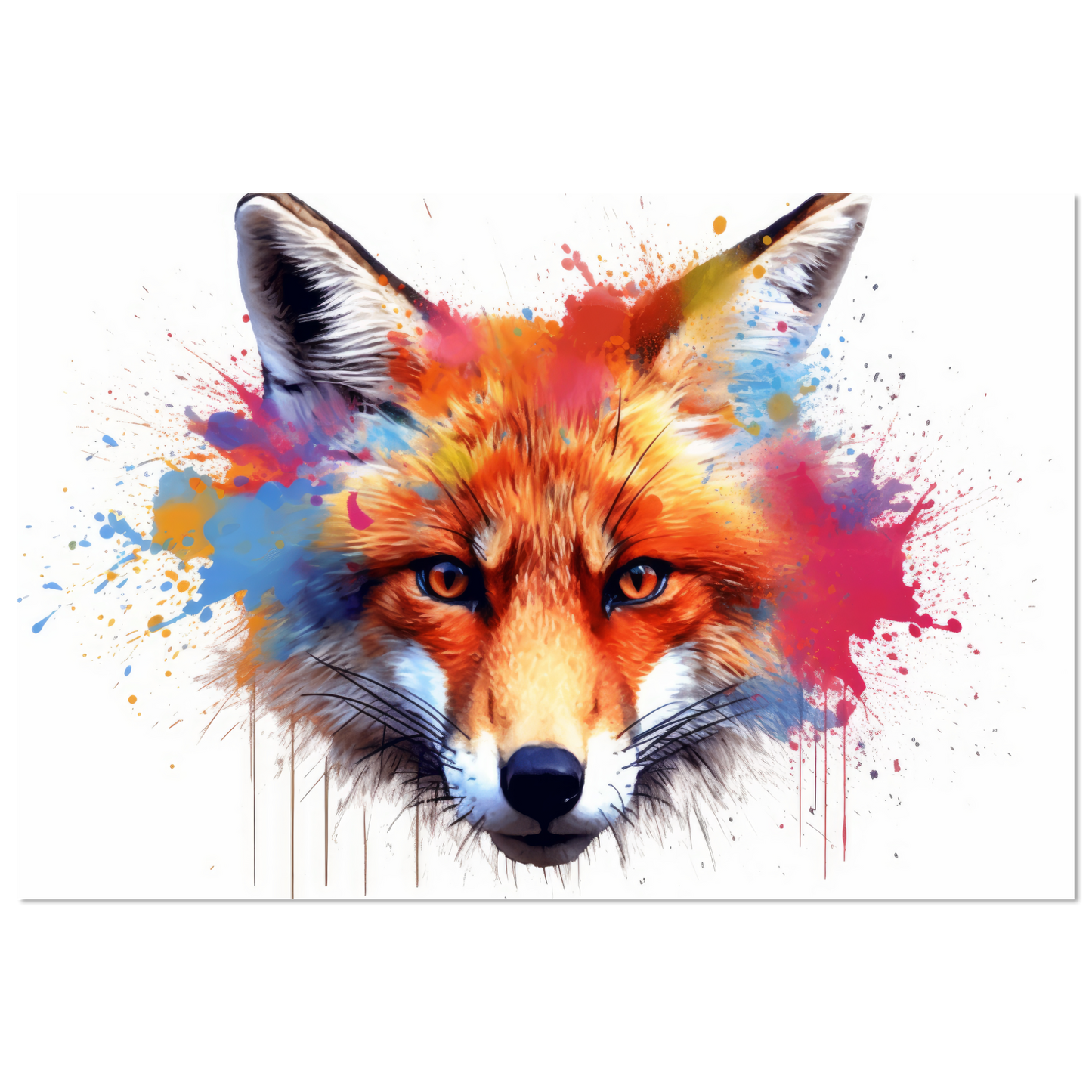 Fox pop art (WILD137)
