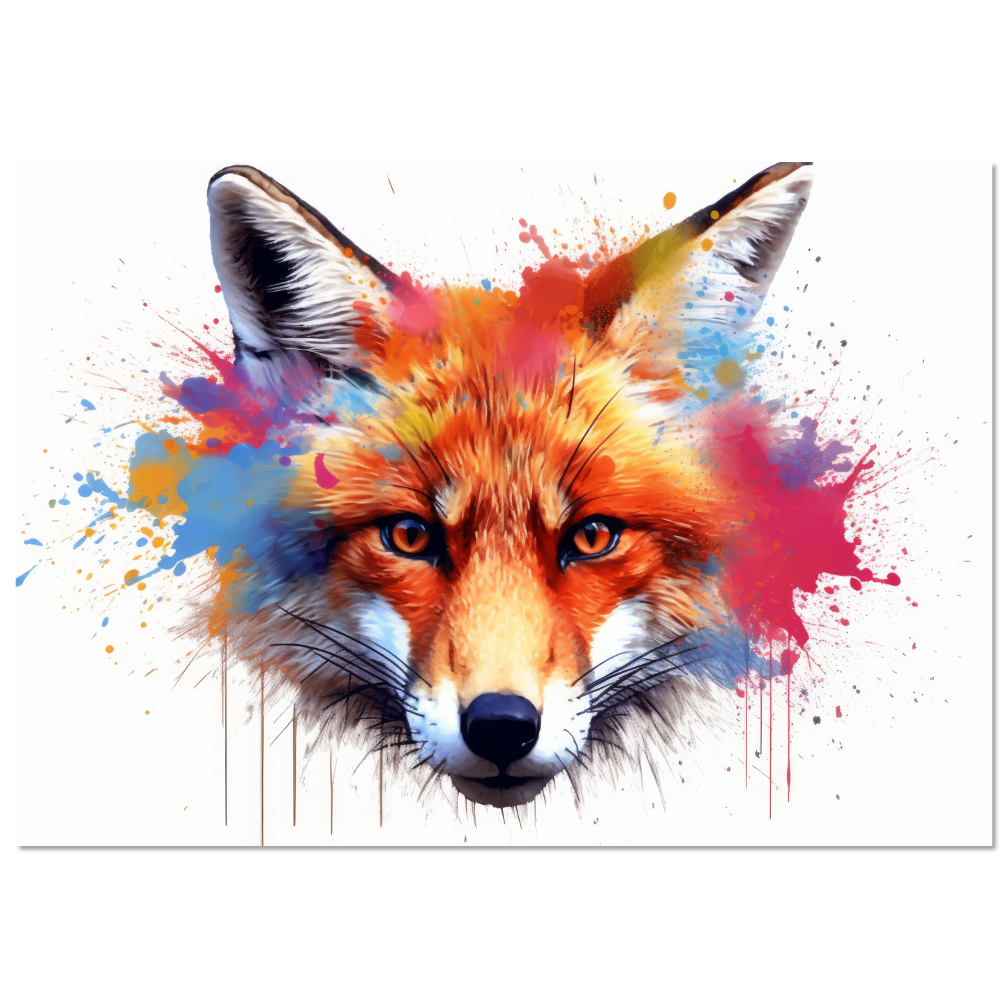 Fox pop art (WILD137)