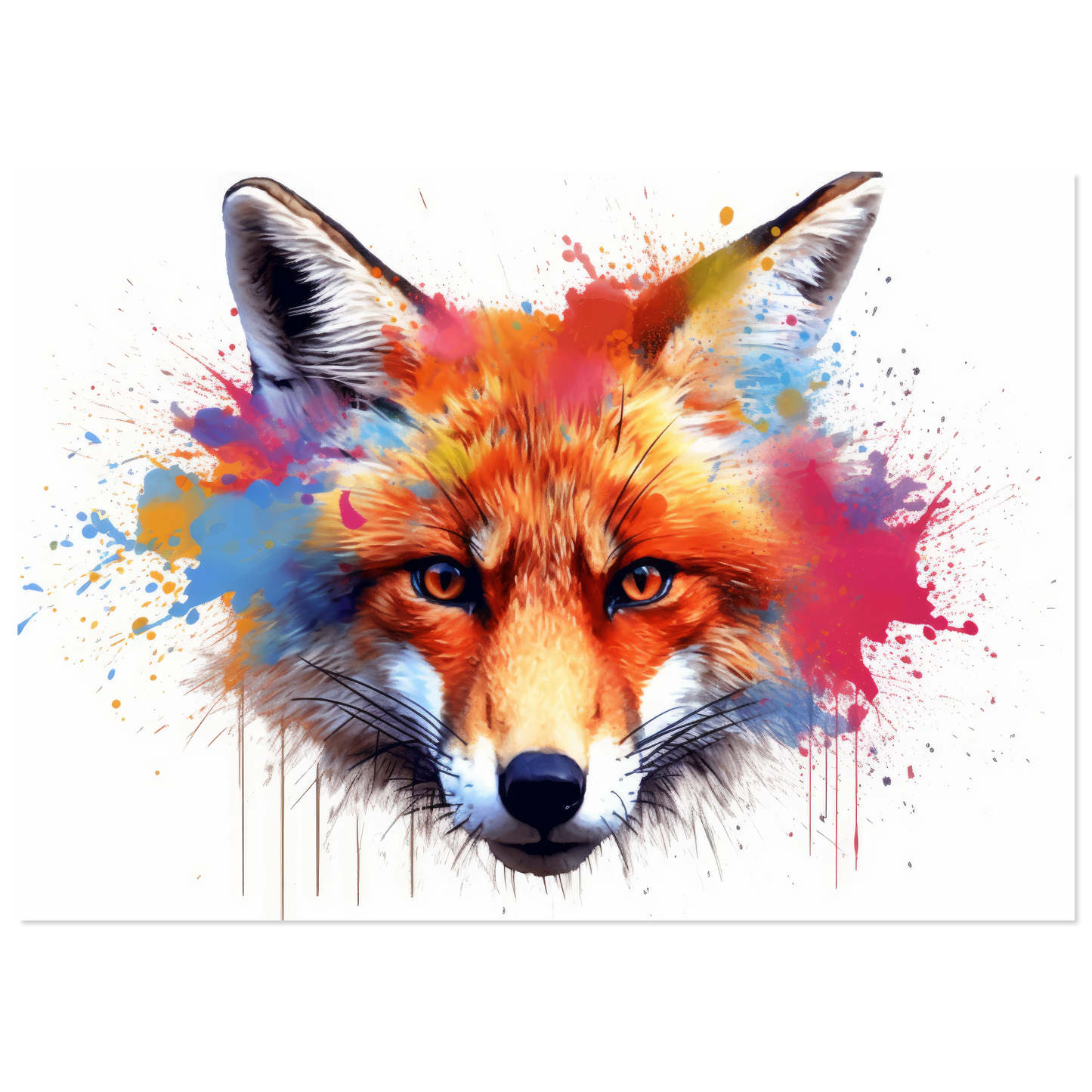 Fox pop art (WILD137)