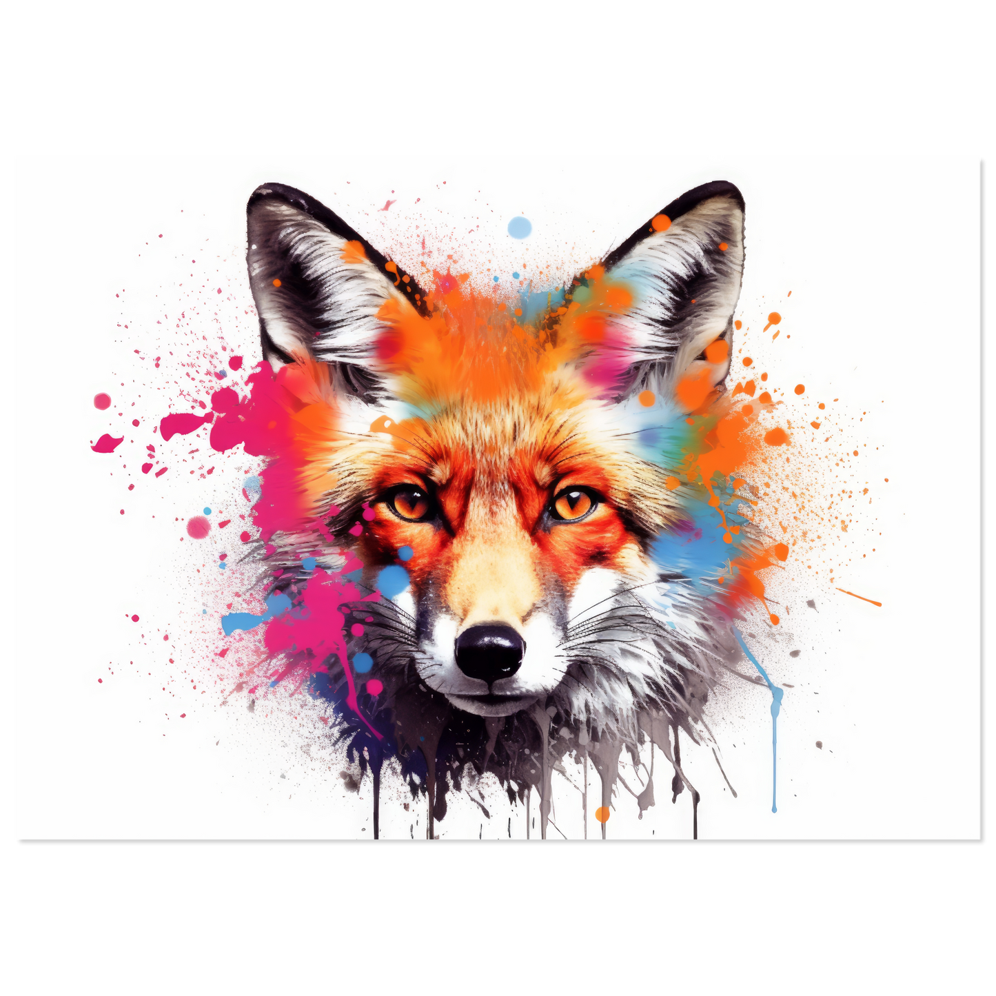 Fox pop art (WILD138)