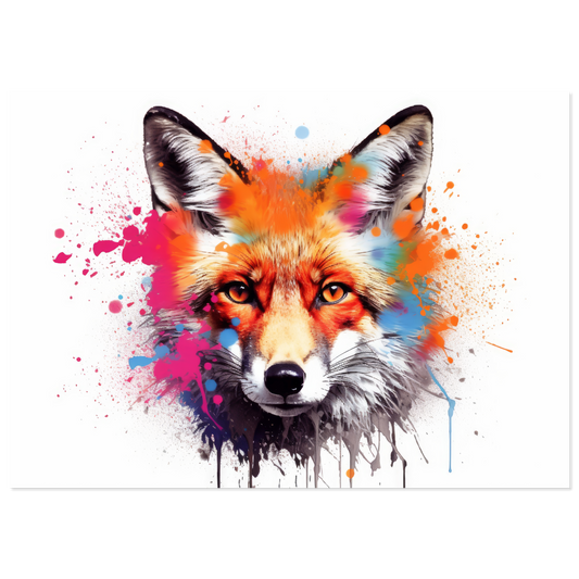 Fox pop art (WILD138)