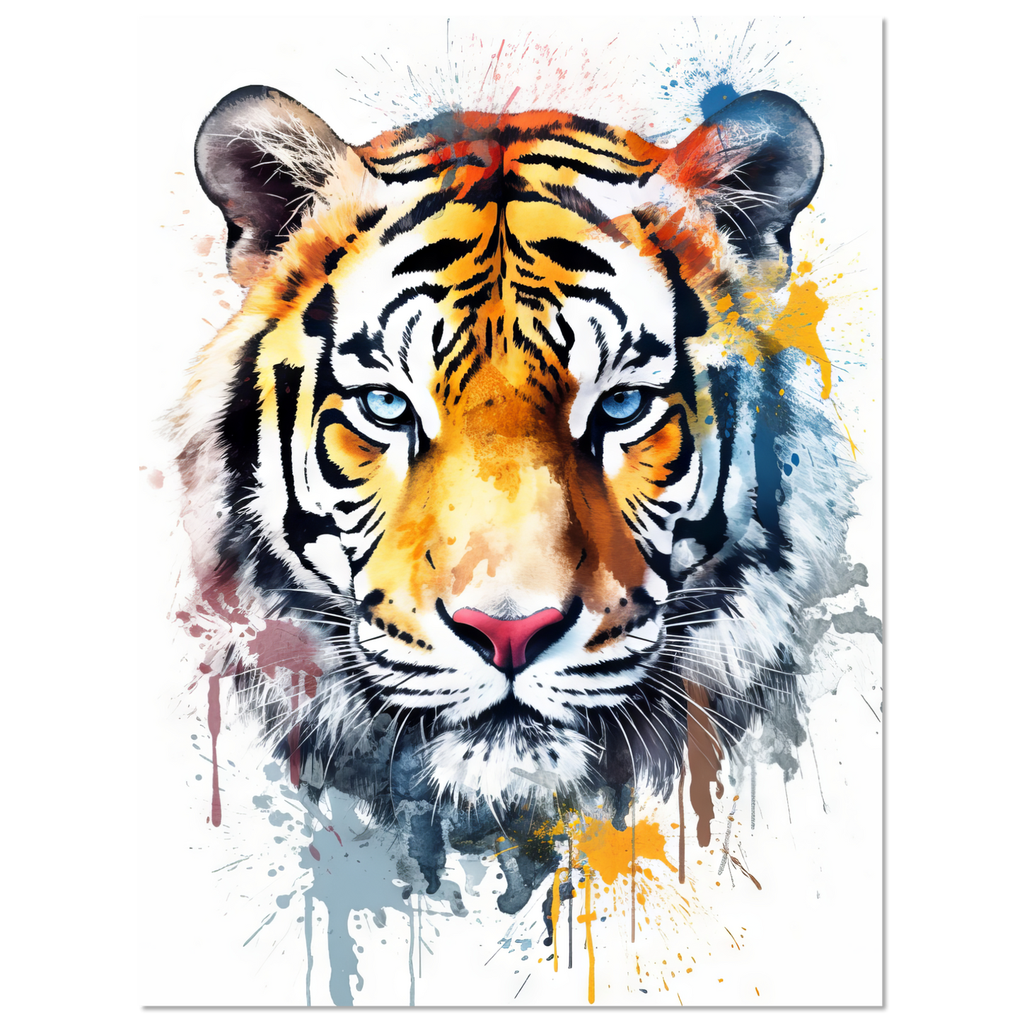 Tiger Pop-Art (WILD13)