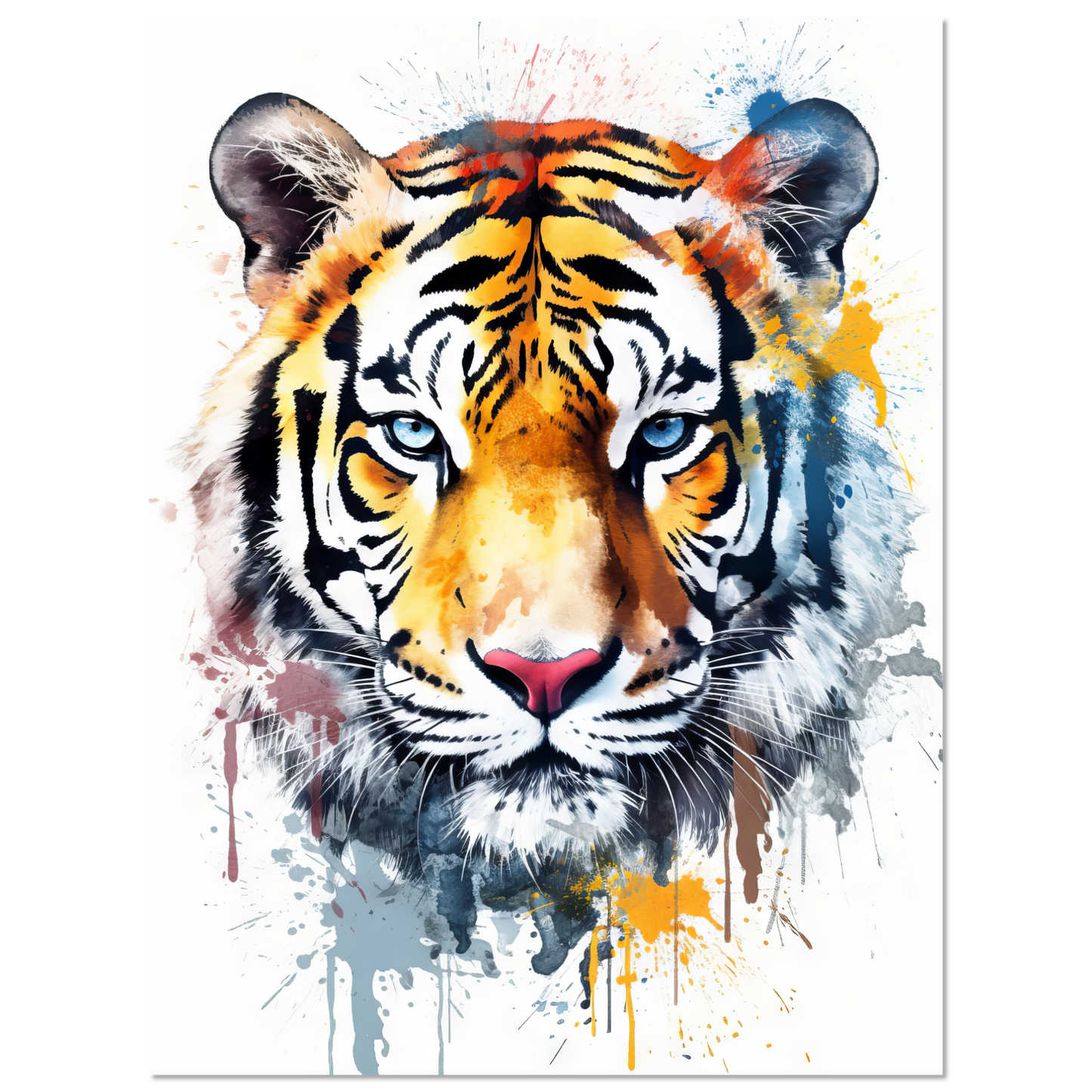 Tiger Pop-Art (WILD13)