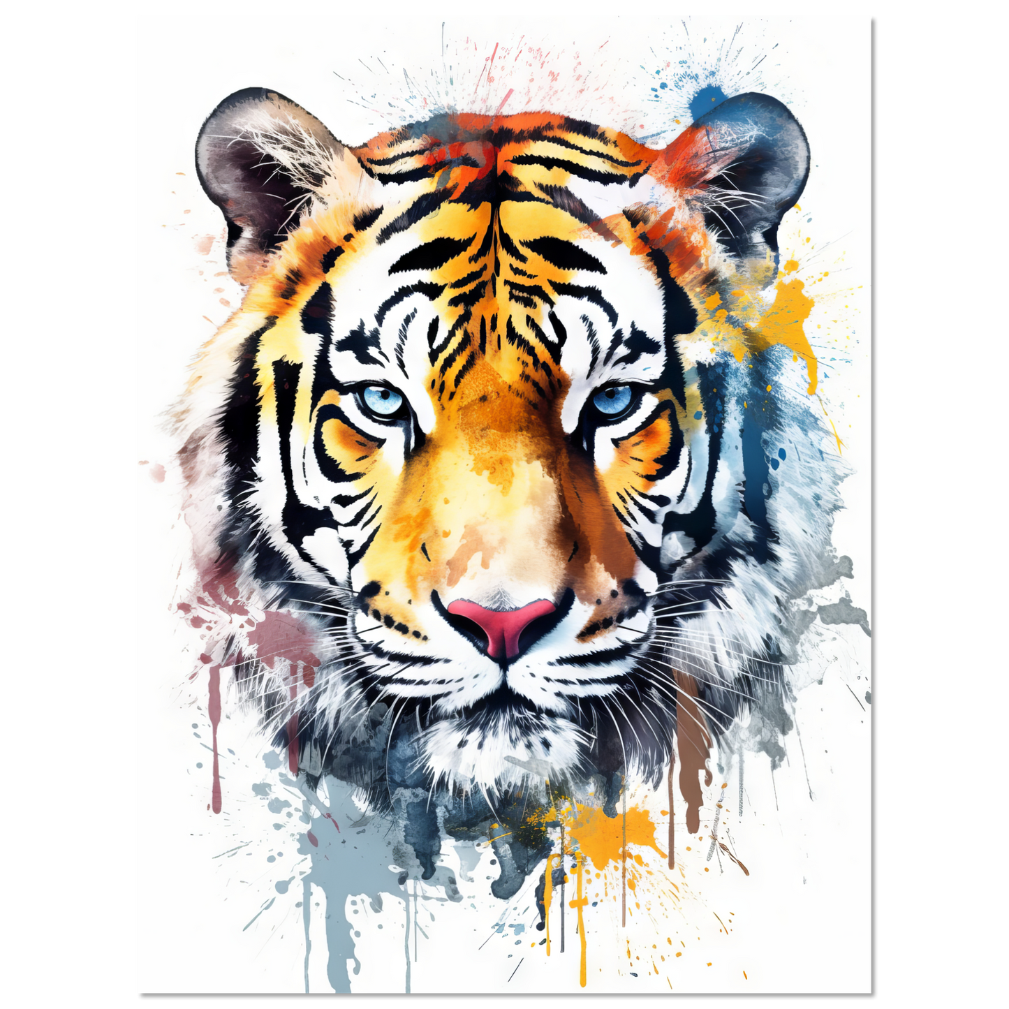 Tiger Pop-Art (WILD13)