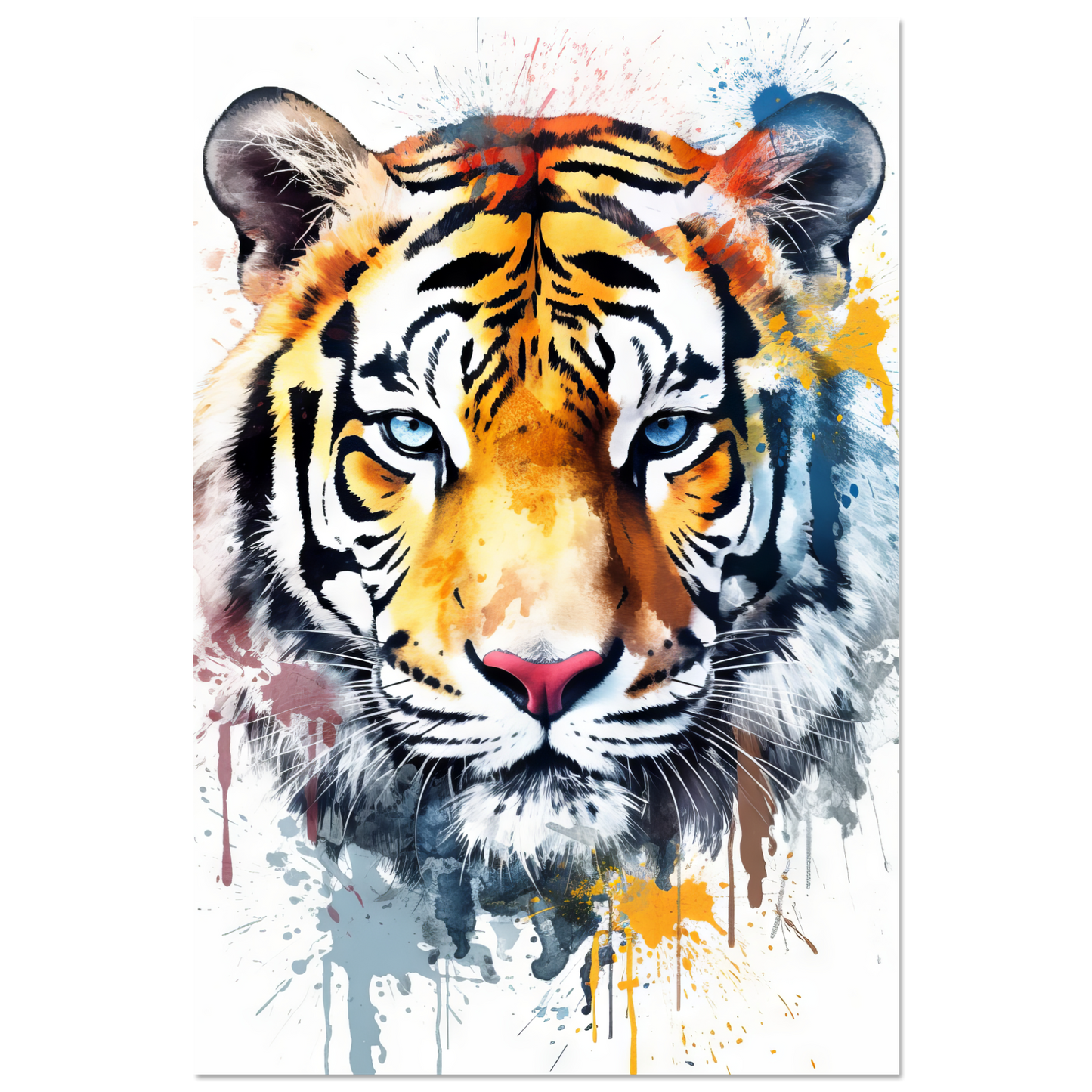 Tiger Pop-Art (WILD13)