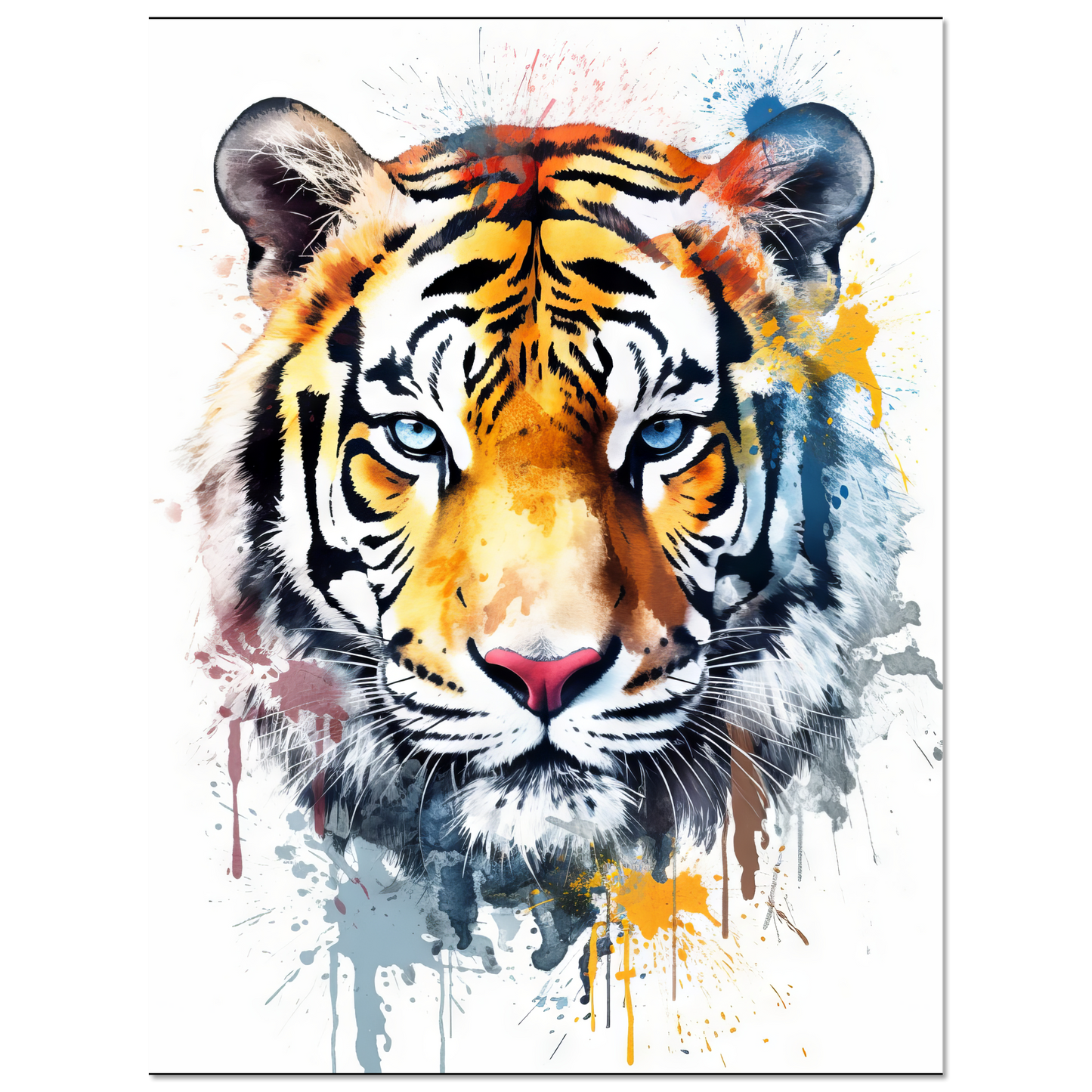 Tiger Pop-Art (WILD13)