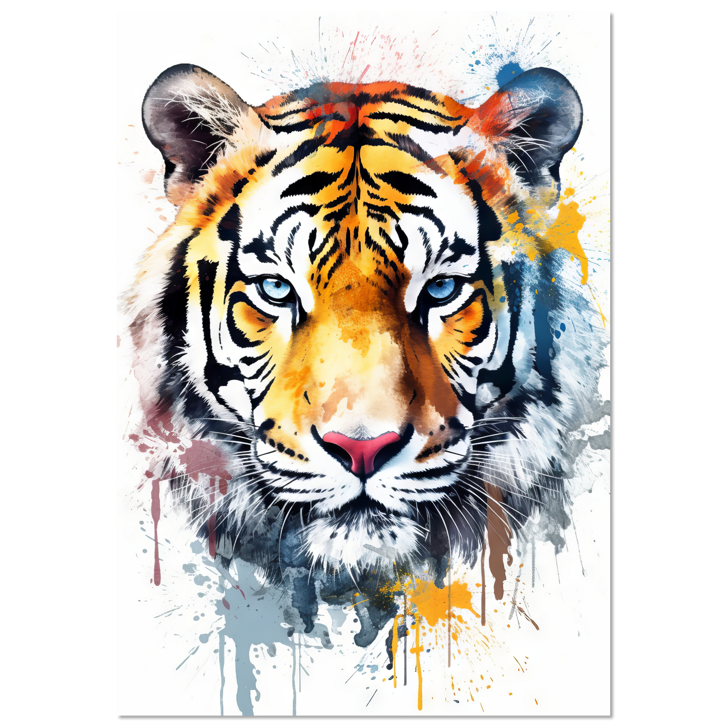 Tiger Pop-Art (WILD13)