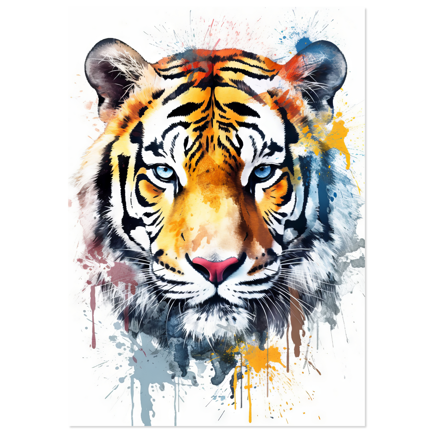 Tiger Pop-Art (WILD13)