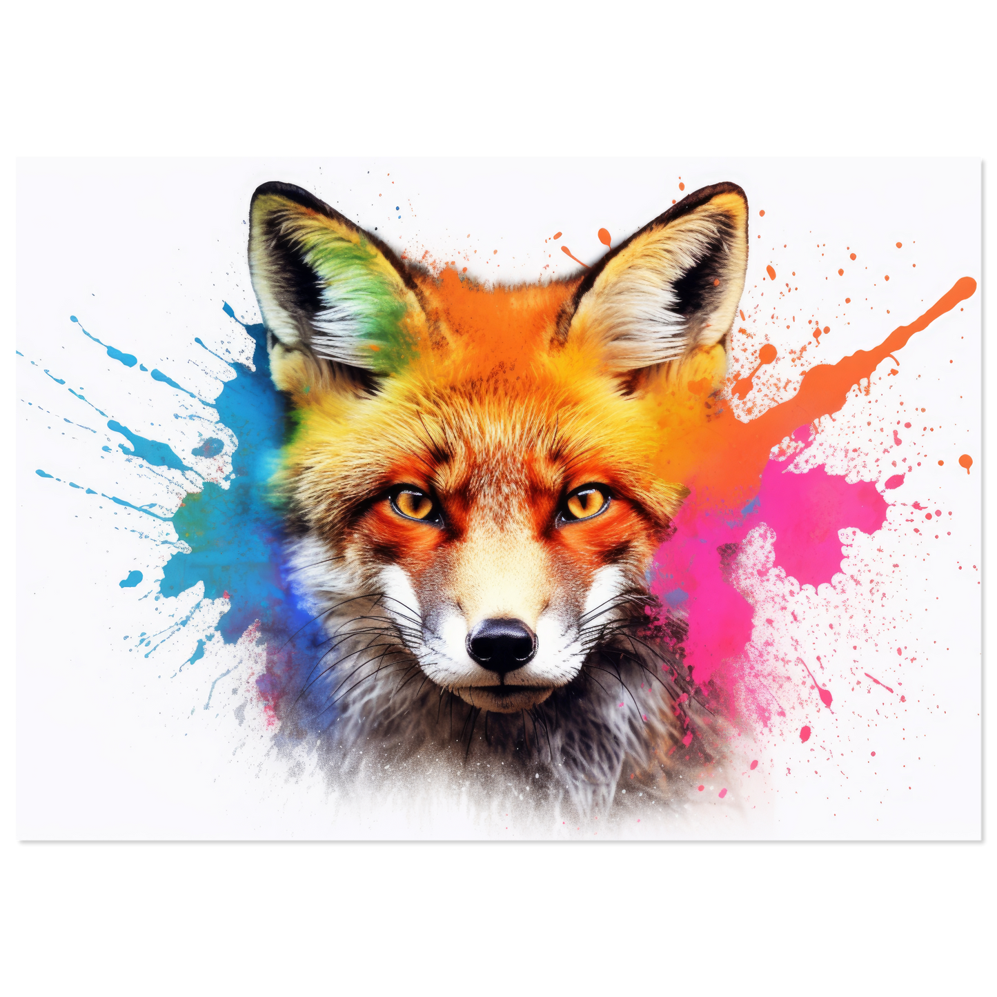 Fox pop art (WILD140)