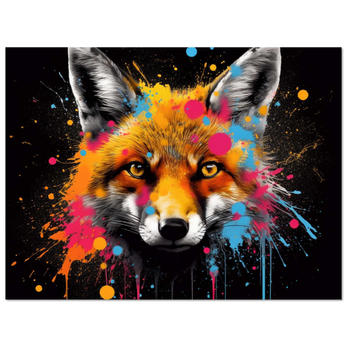 Fox pop art (WILD142)