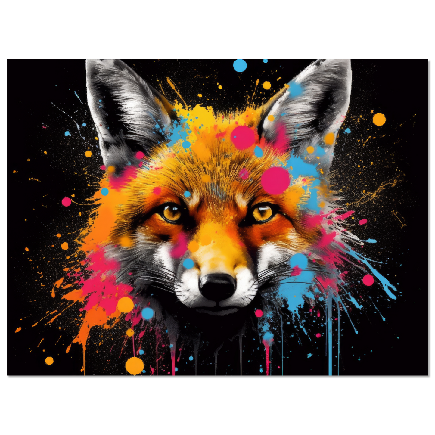 Fox pop art (WILD142)