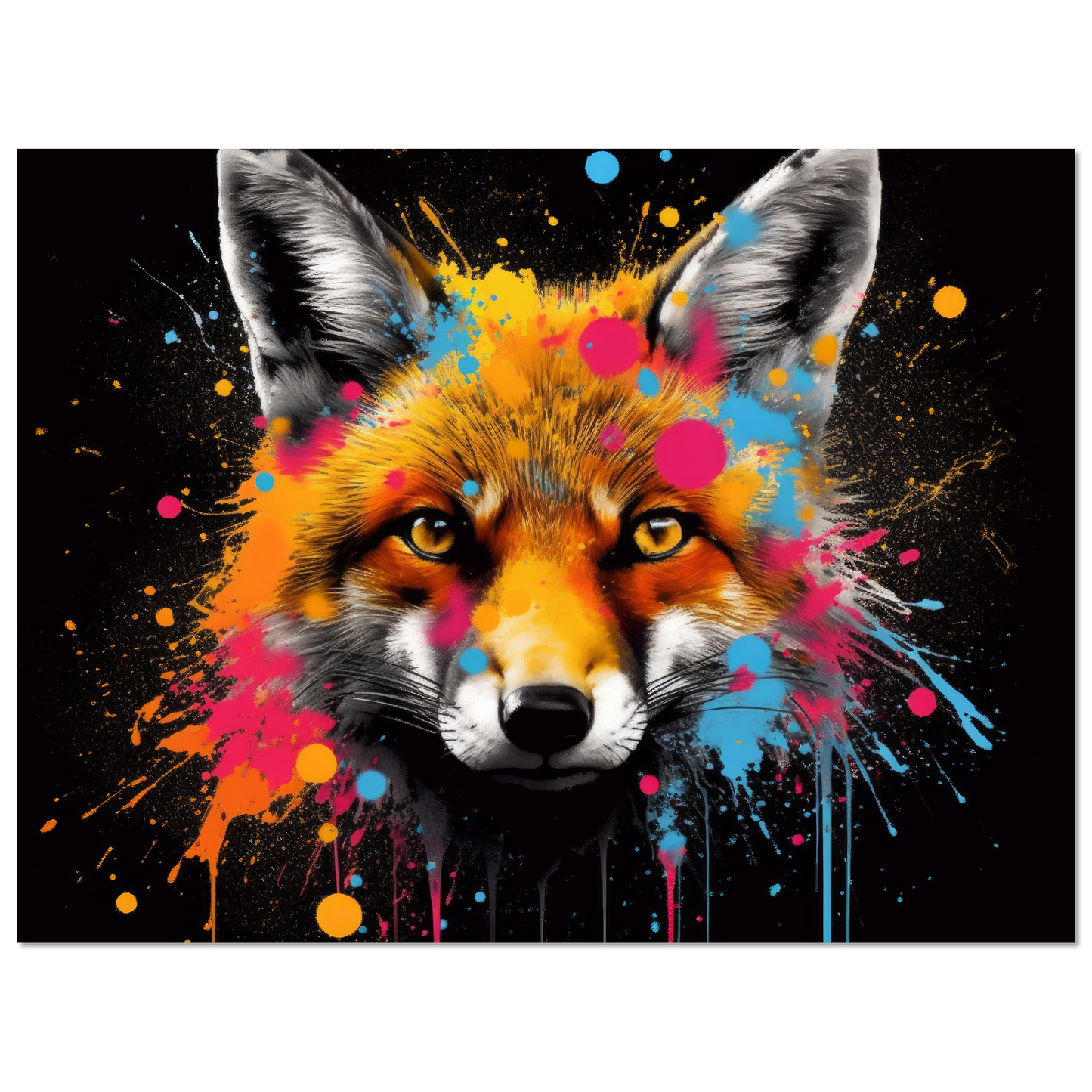 Fox pop art (WILD142)