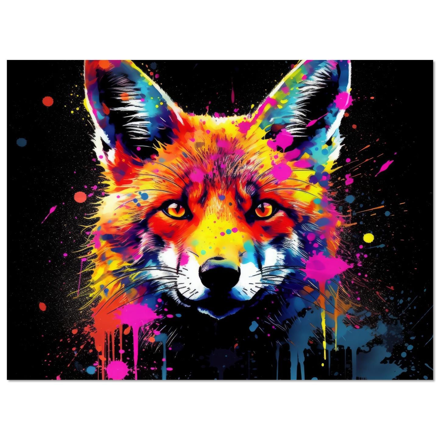 Fox pop art (WILD143)