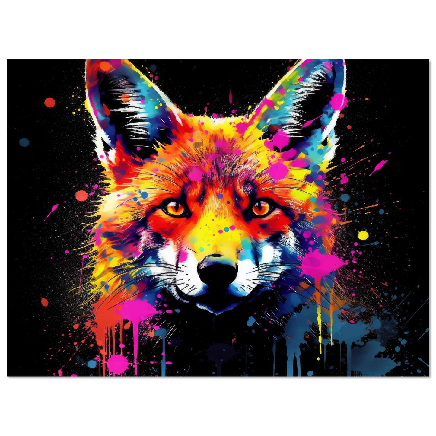 Fox pop art (WILD143)