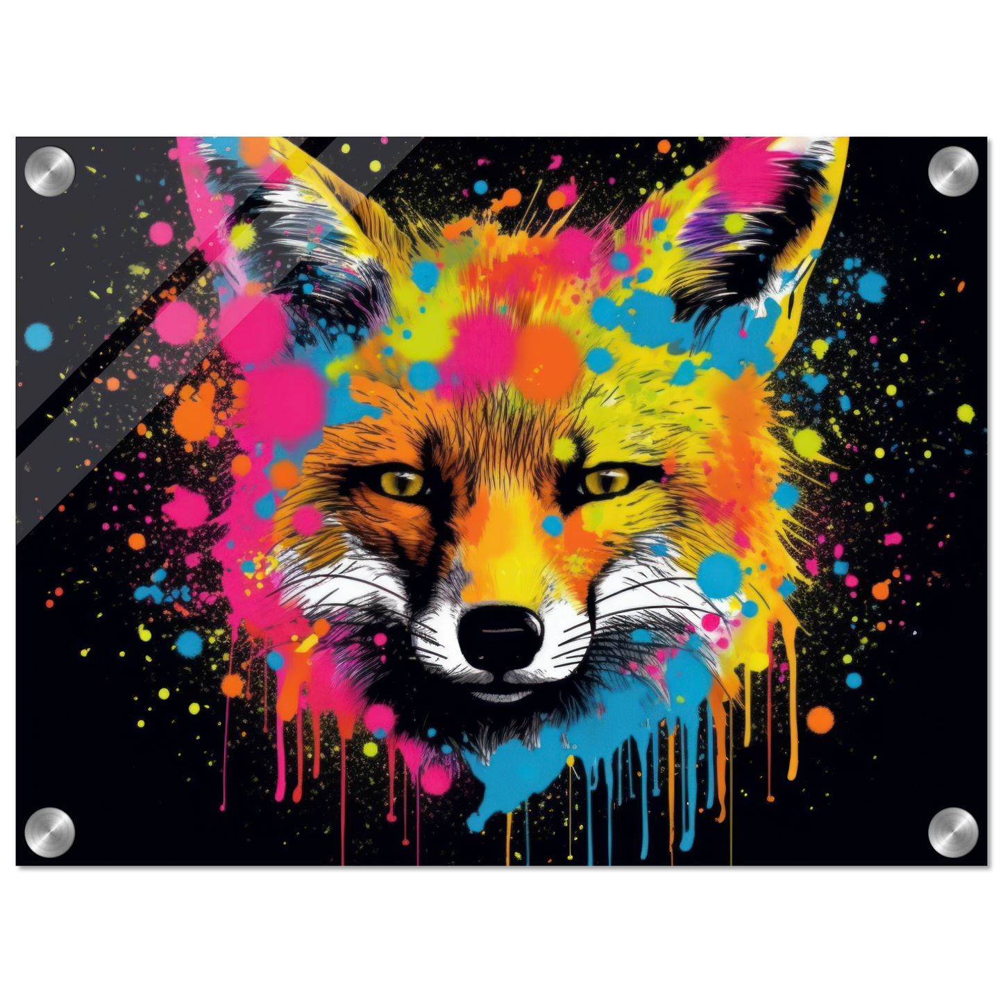 Fox pop art (WILD144)