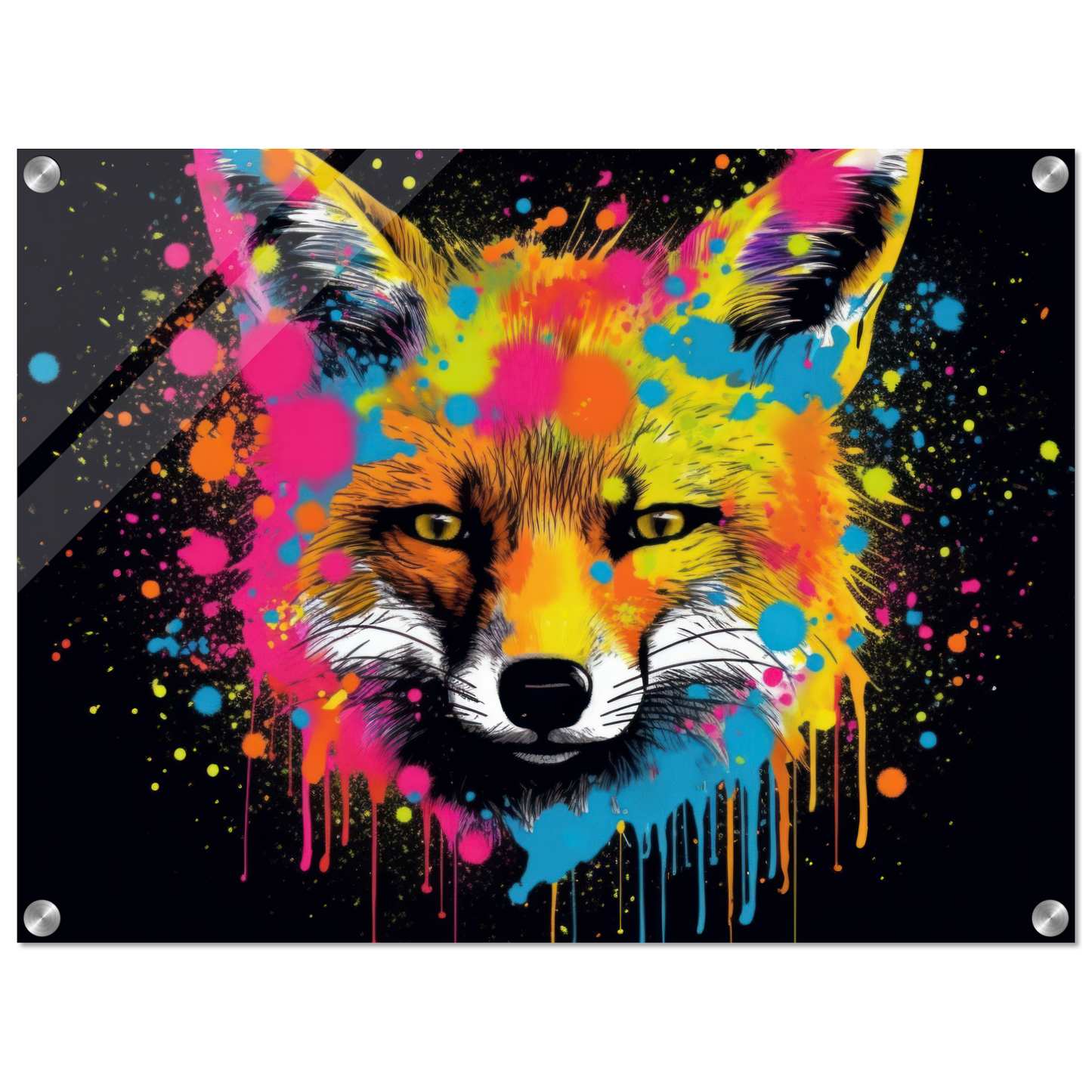 Fox pop art (WILD144)