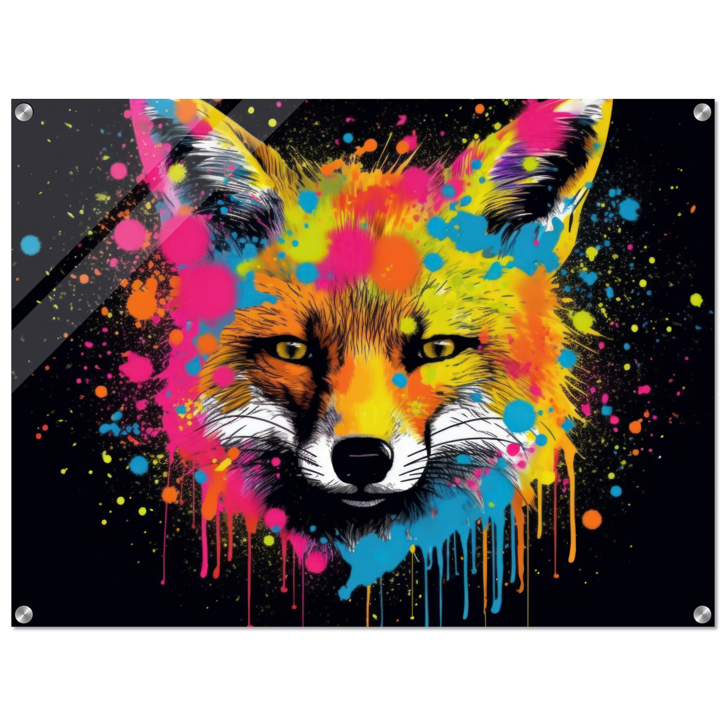 Fox pop art (WILD144)
