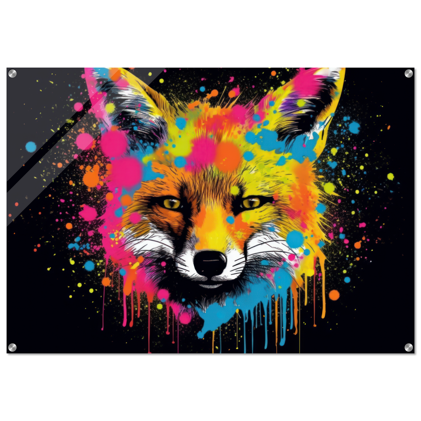 Fox pop art (WILD144)
