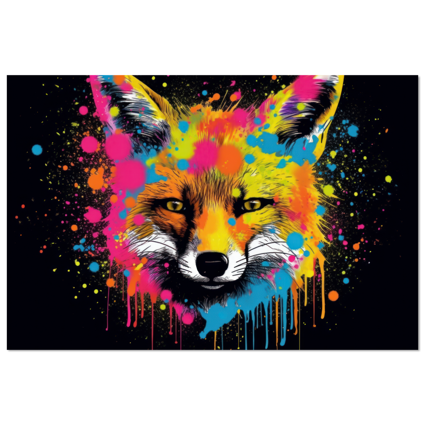 Fox pop art (WILD144)