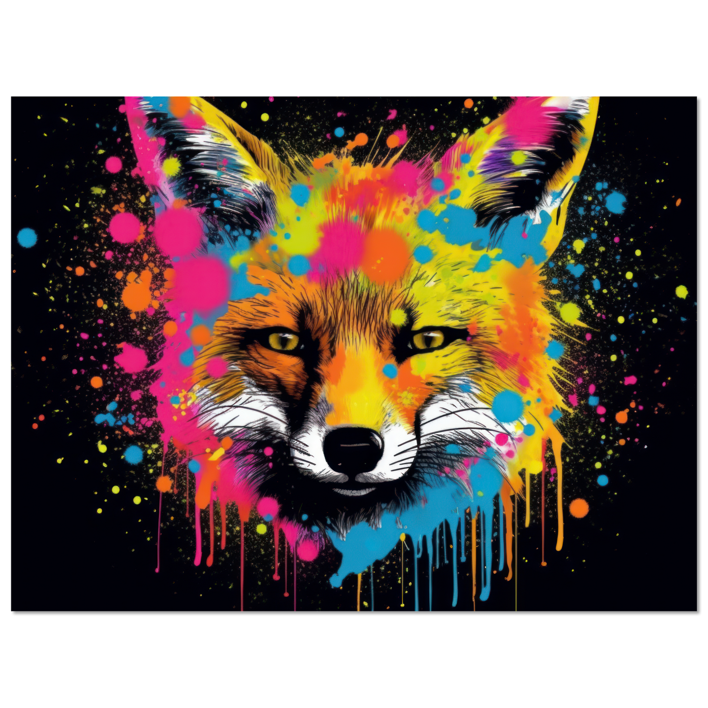 Fox pop art (WILD144)