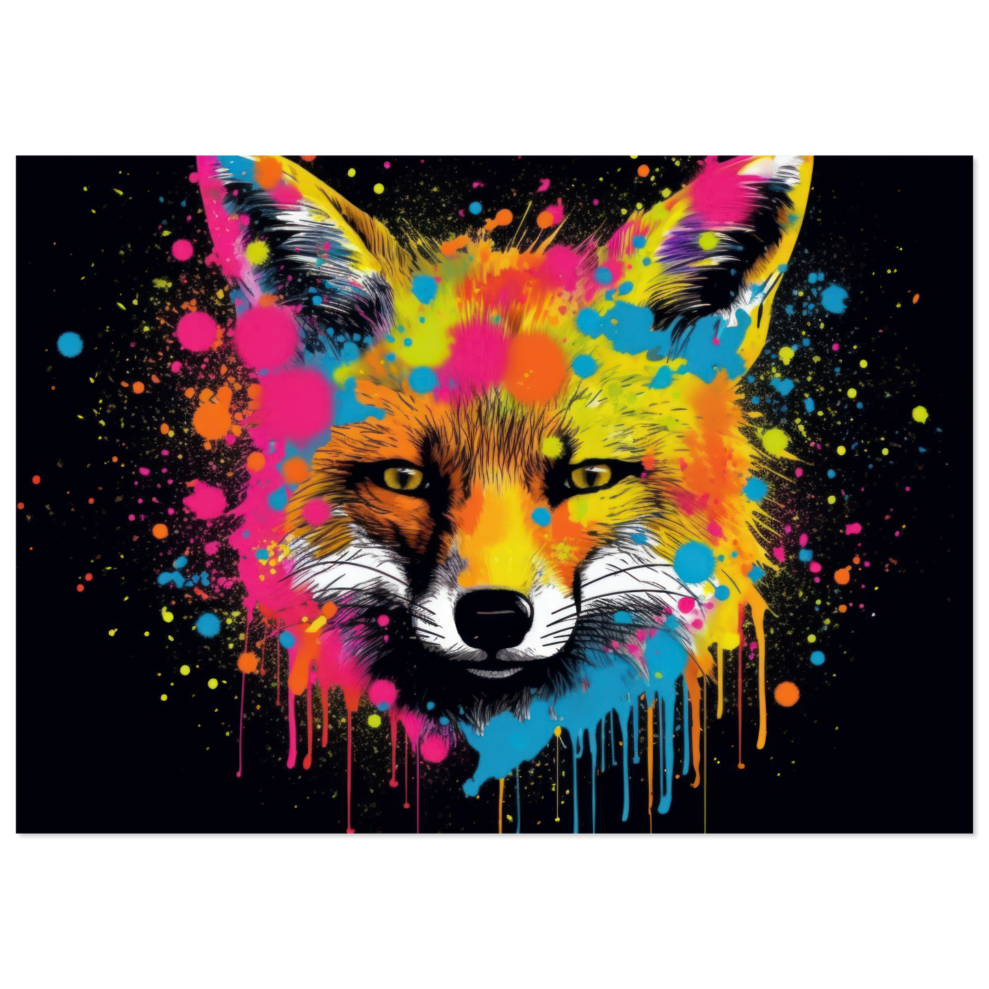 Fox pop art (WILD144)