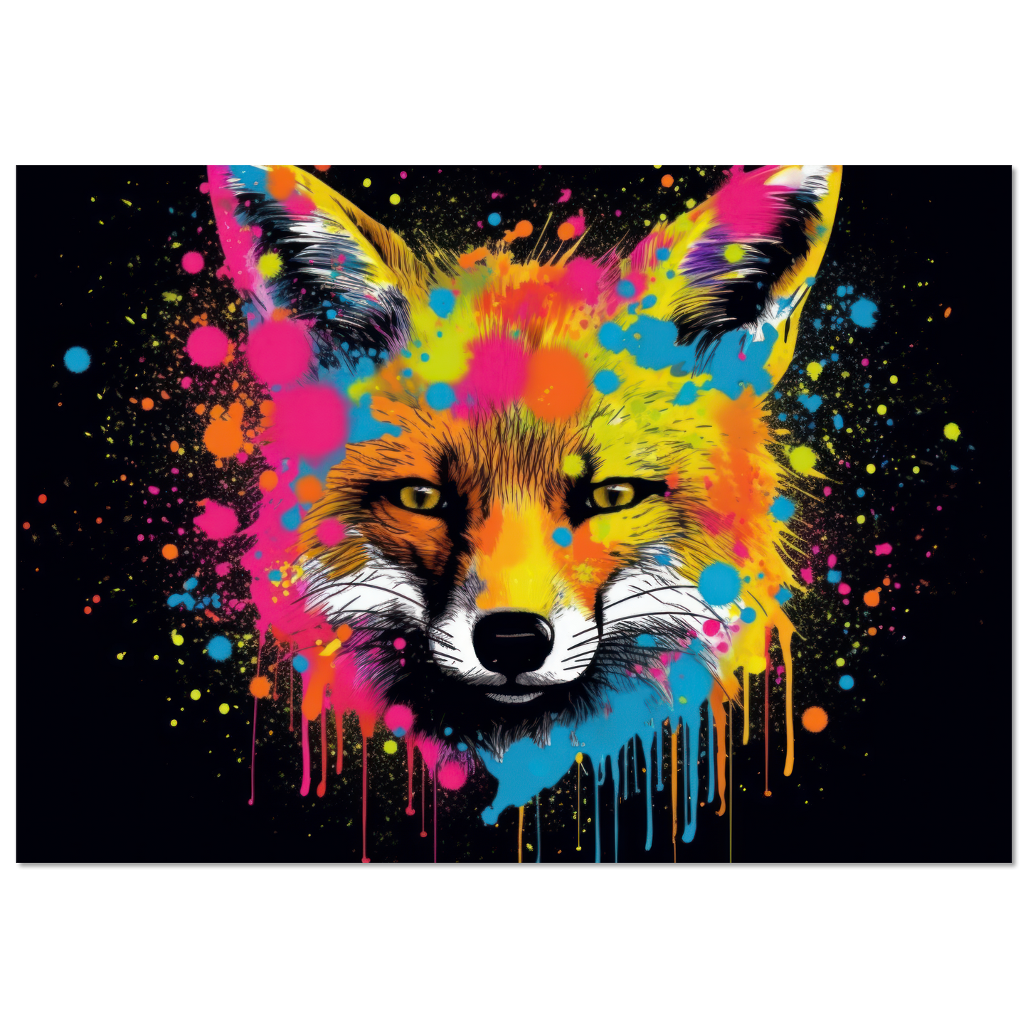 Fox pop art (WILD144)