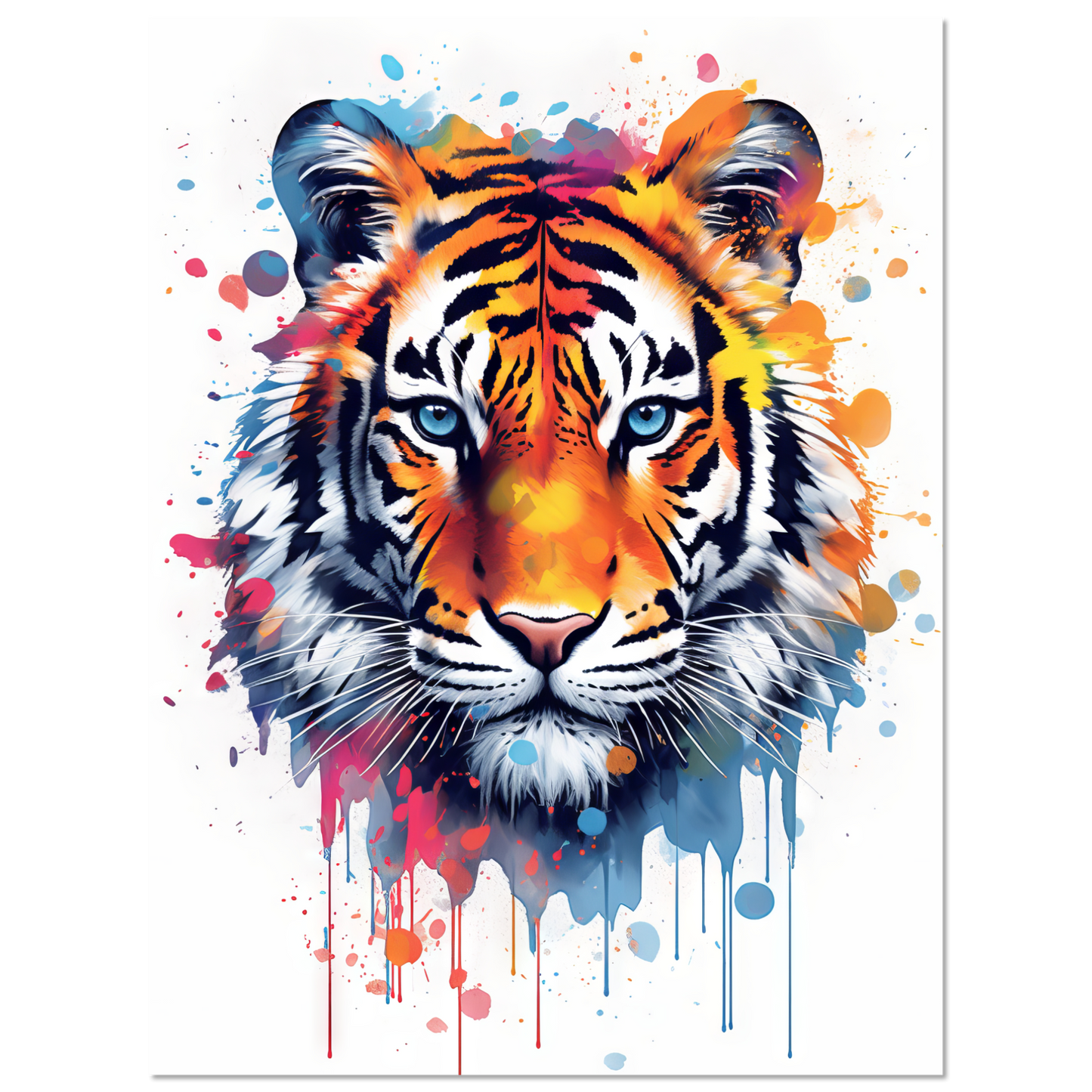 Tiger Pop-Art (WILD14)