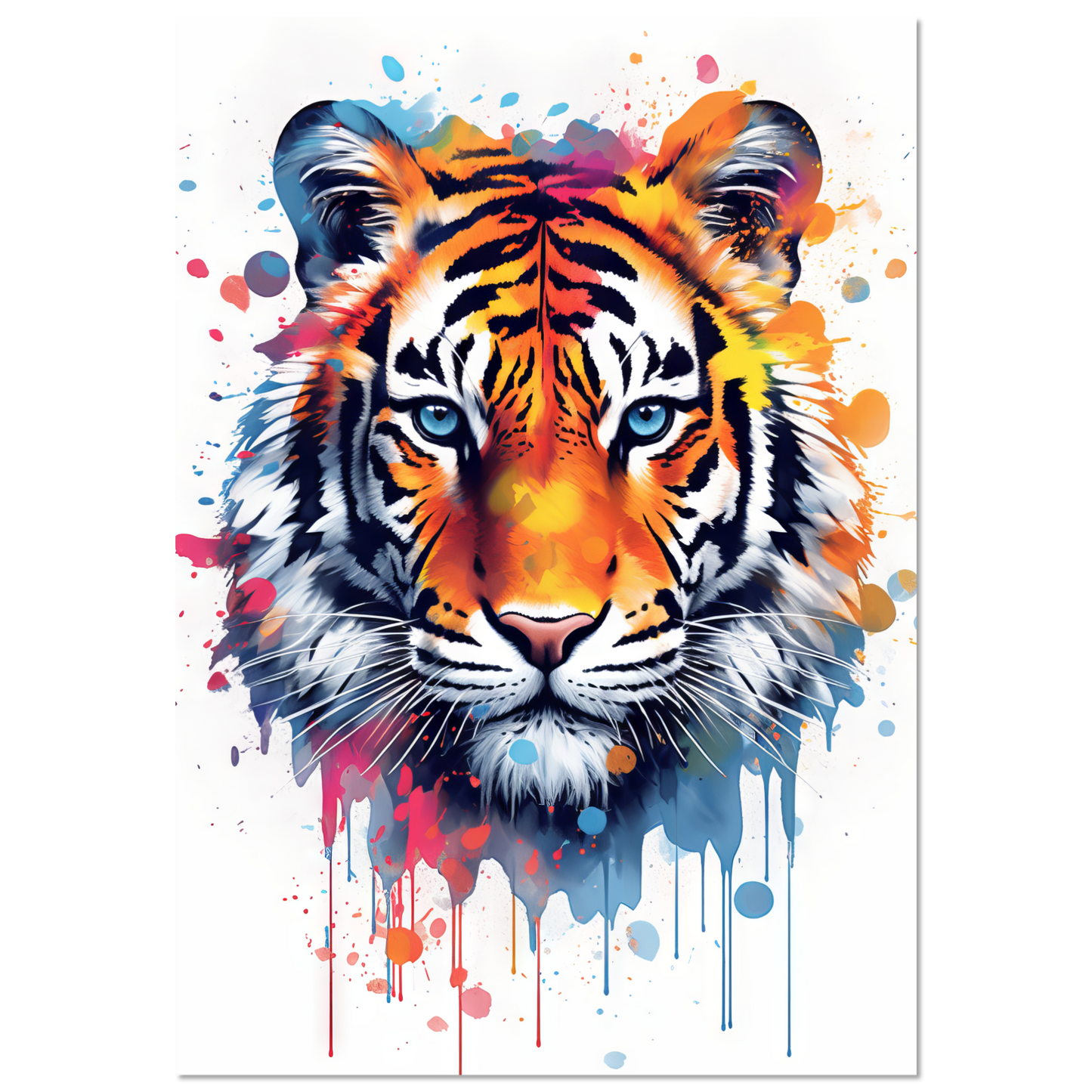 Tiger Pop-Art (WILD14)