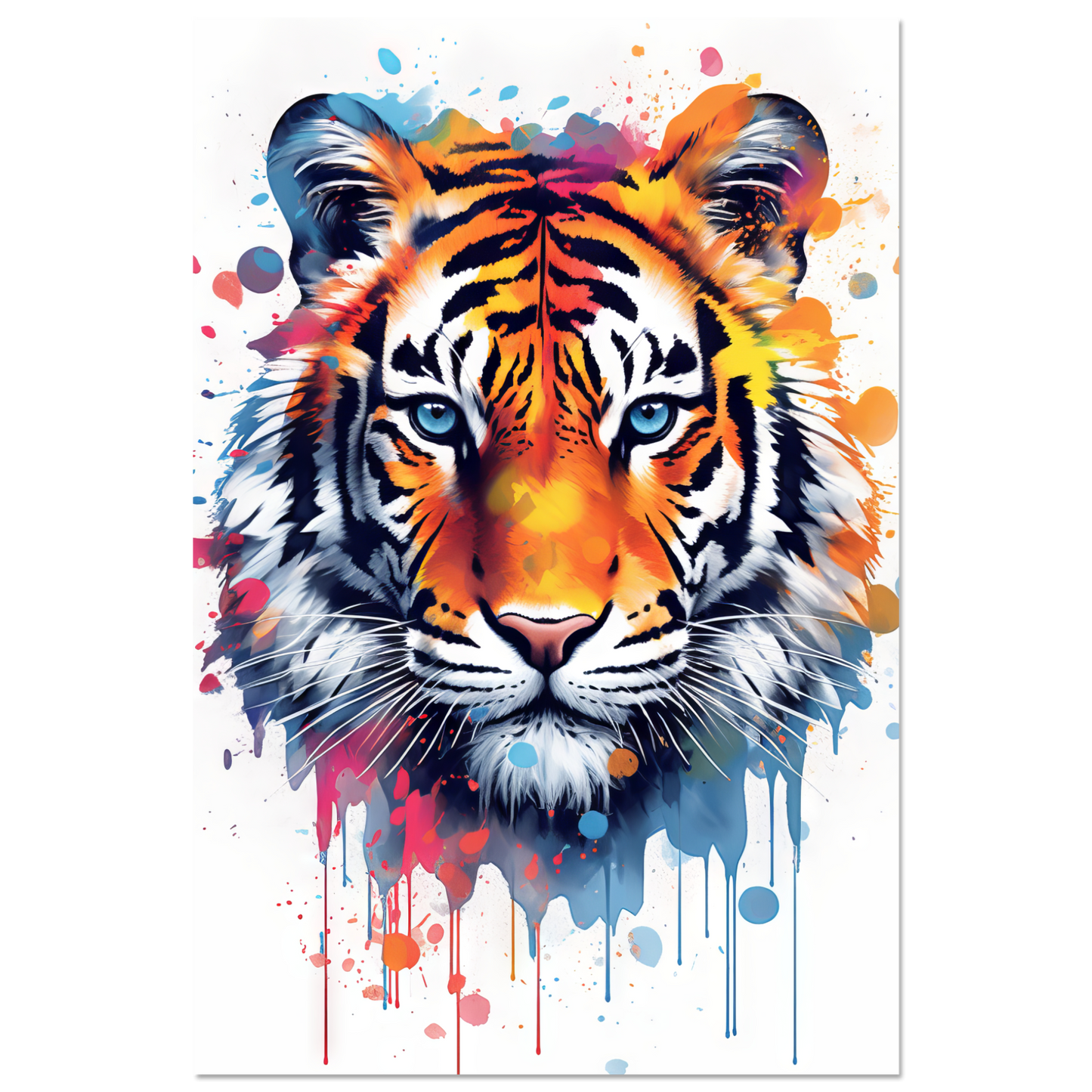 Tiger Pop-Art (WILD14)