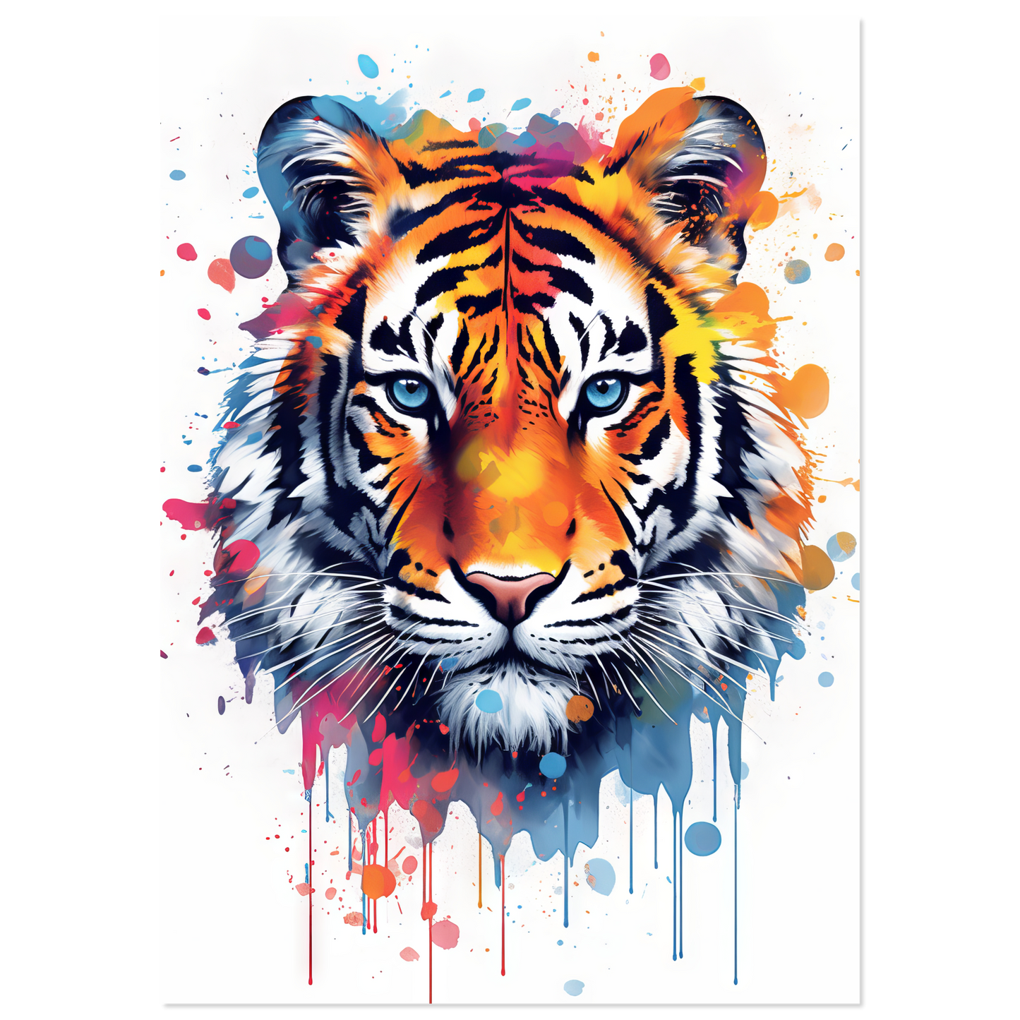Tiger Pop-Art (WILD14)