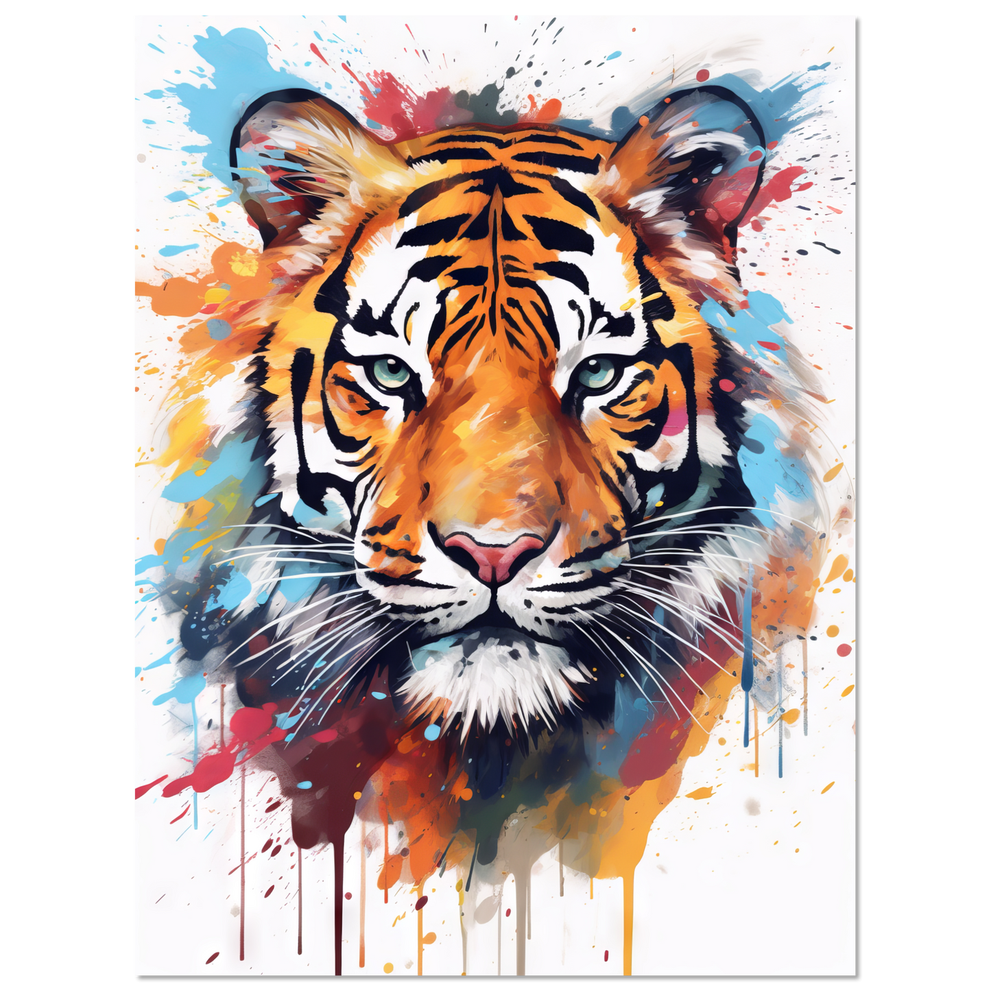 Tiger Pop-Art (WILD15)