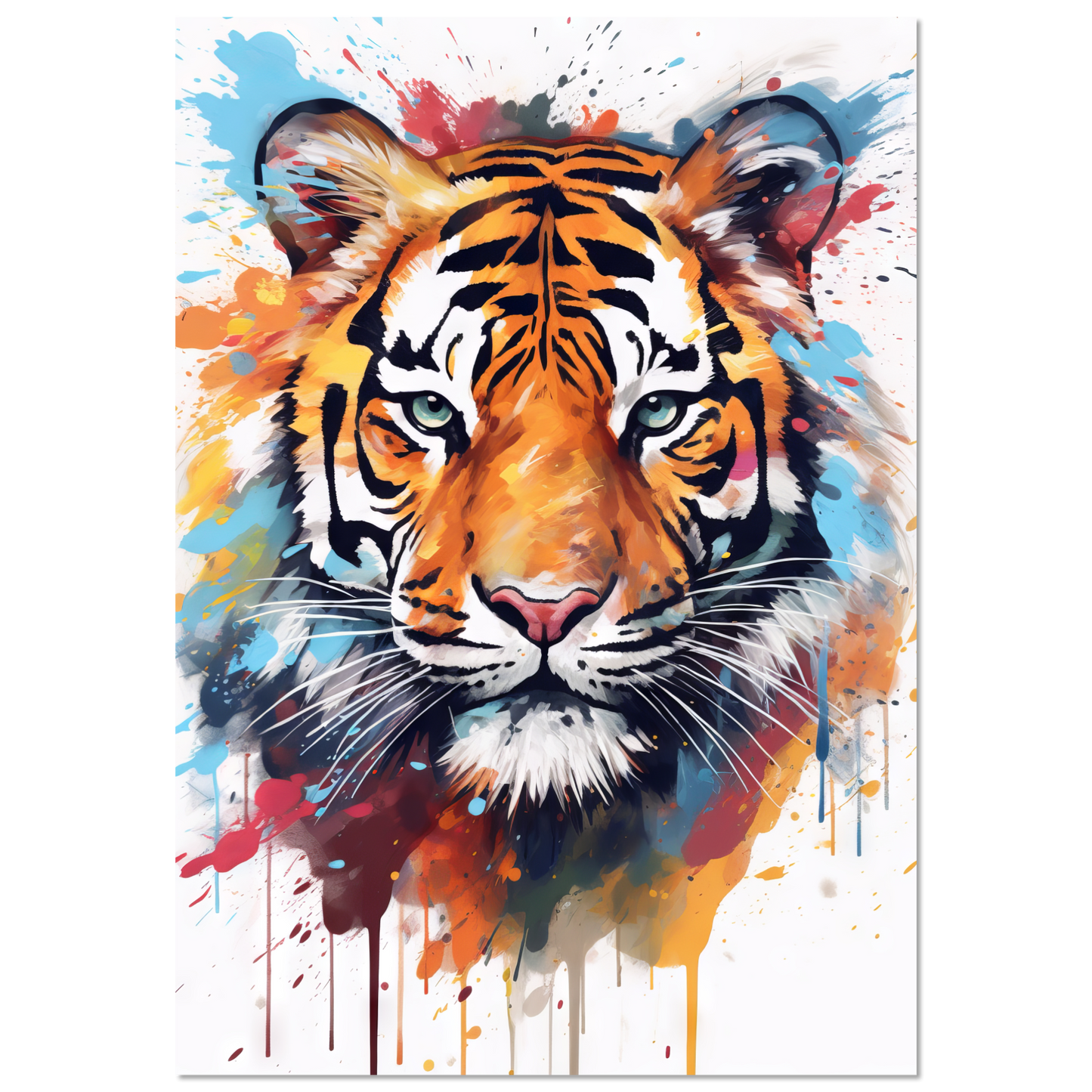 Tiger Pop-Art (WILD15)