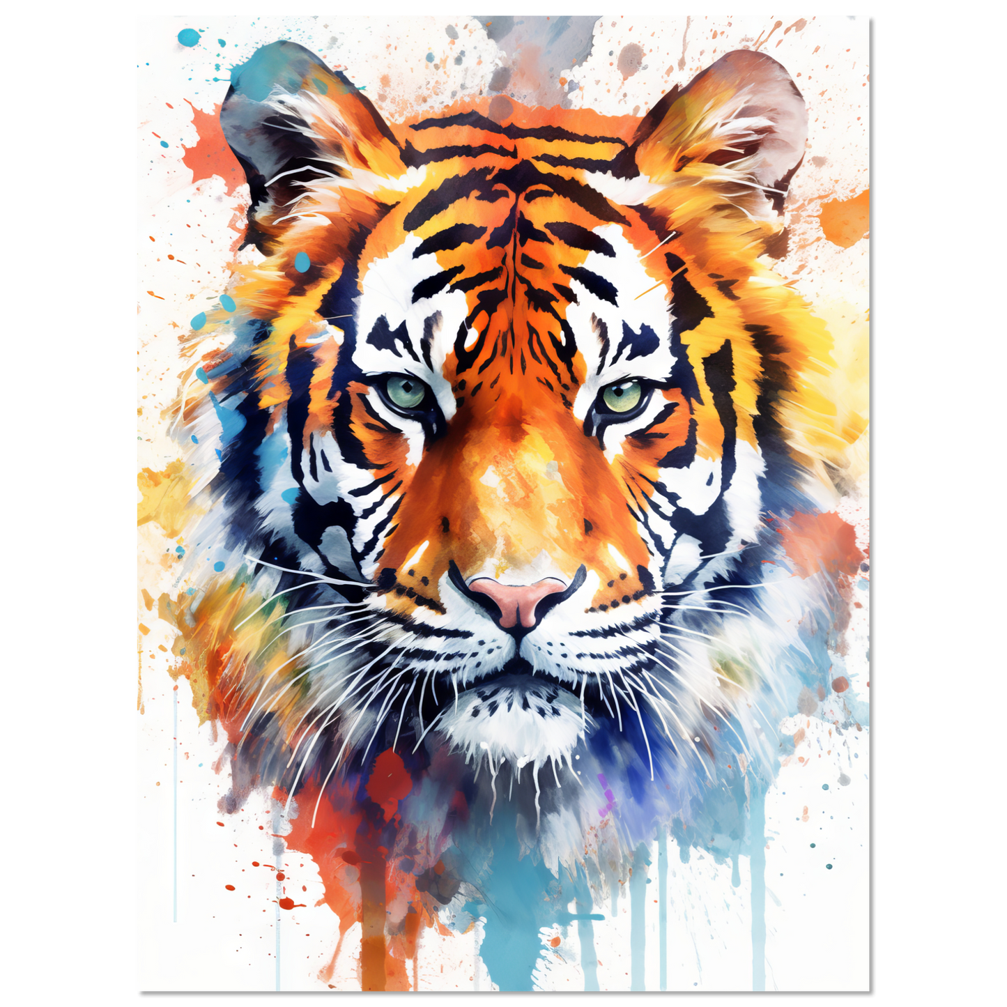Tiger pop art (WILD16)